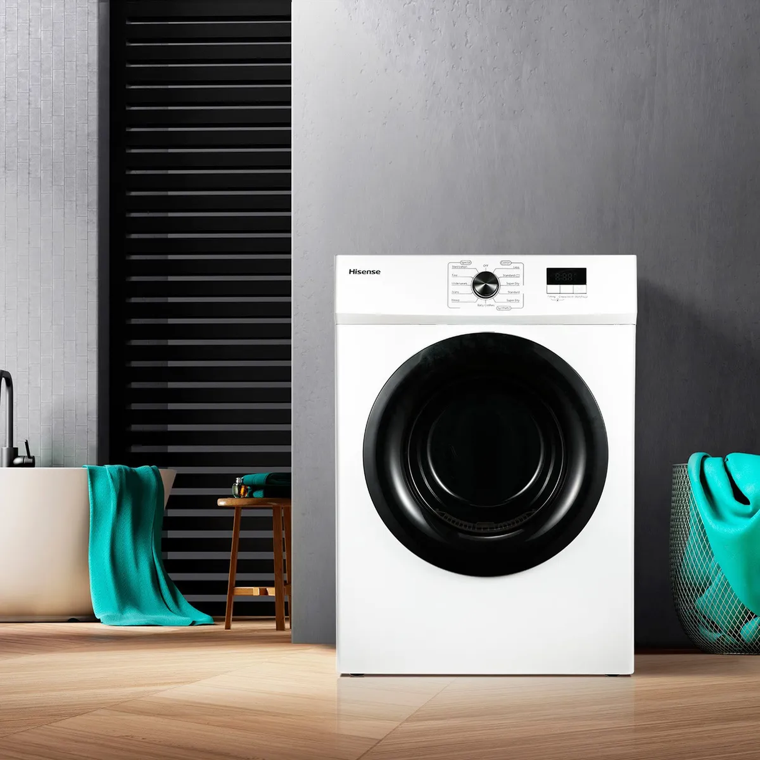 Secadora 10 Kg DV1W1001UW Hisense-3