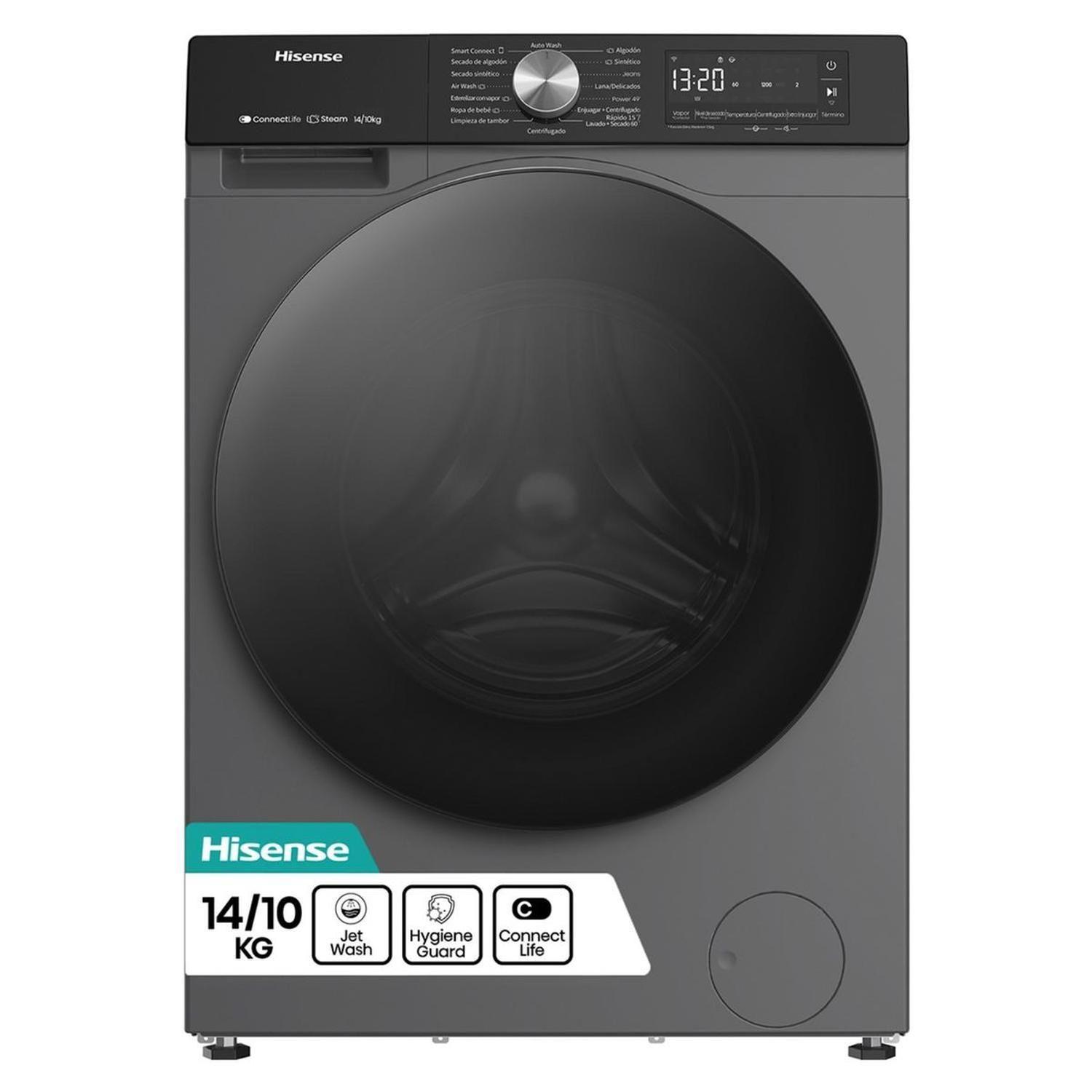 Lavadora Secadora Hisense 14/10 Kg WD3S1443BT-0
