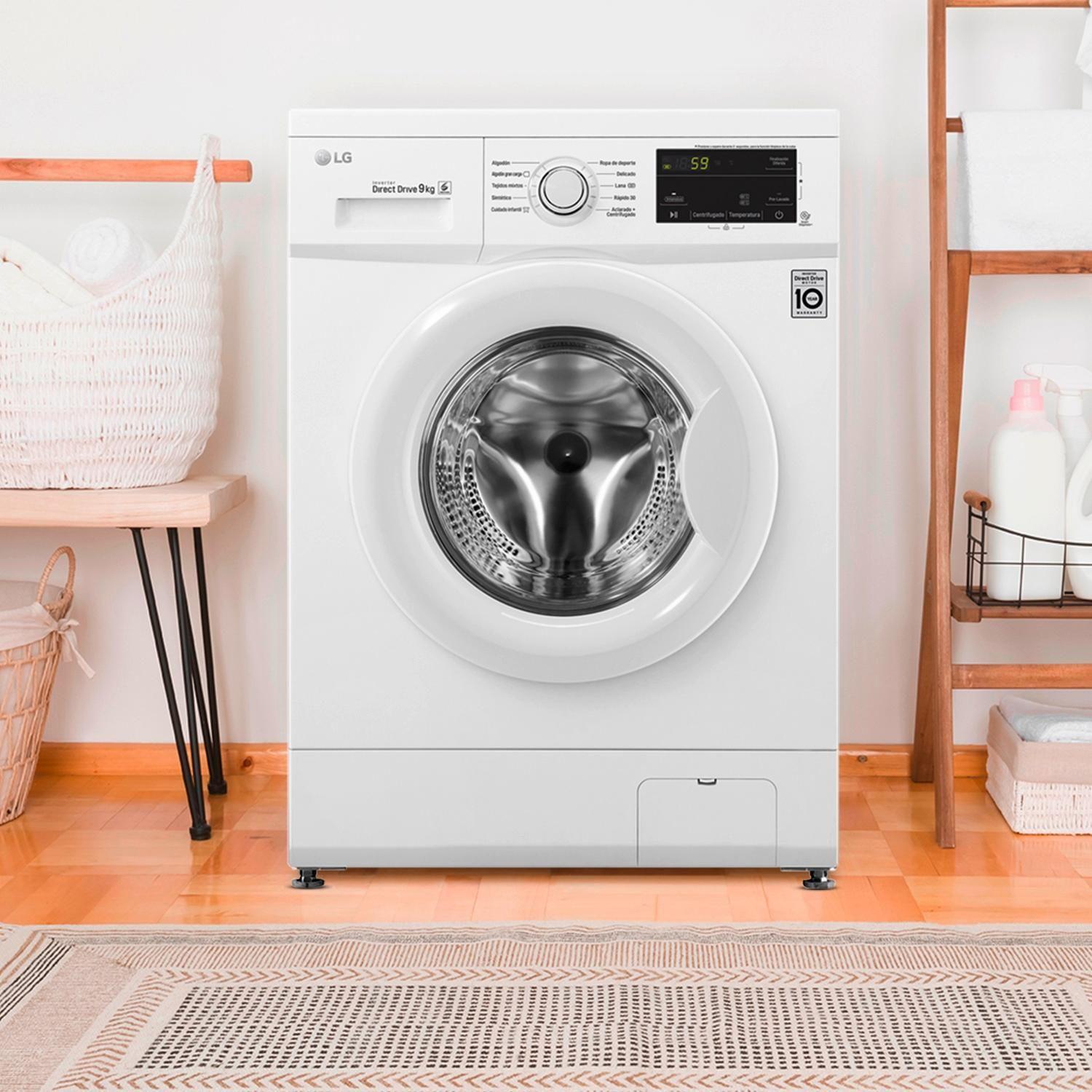 Lavadora Automática LG Frontal 9 Kg Wm9We6.Abwpe-4