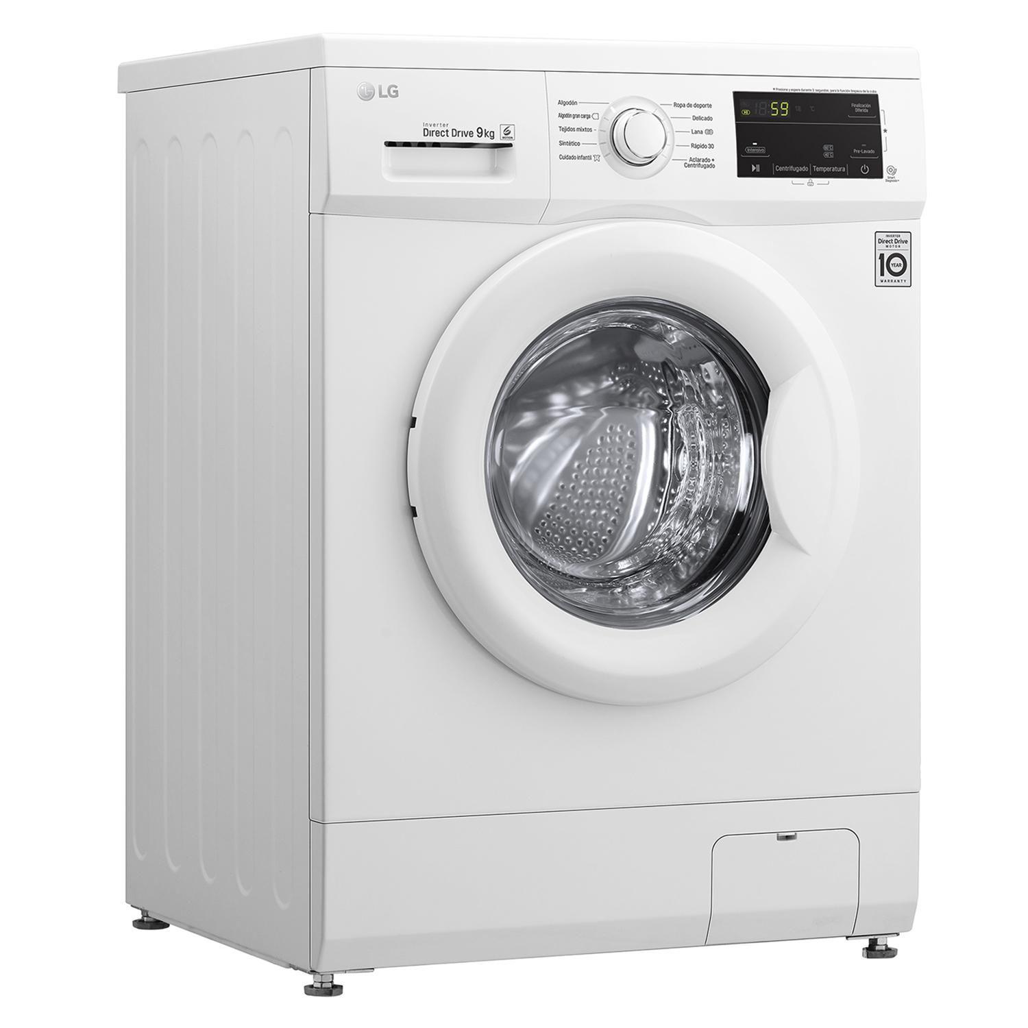 Lavadora Automática LG Frontal 9 Kg Wm9We6.Abwpe-8