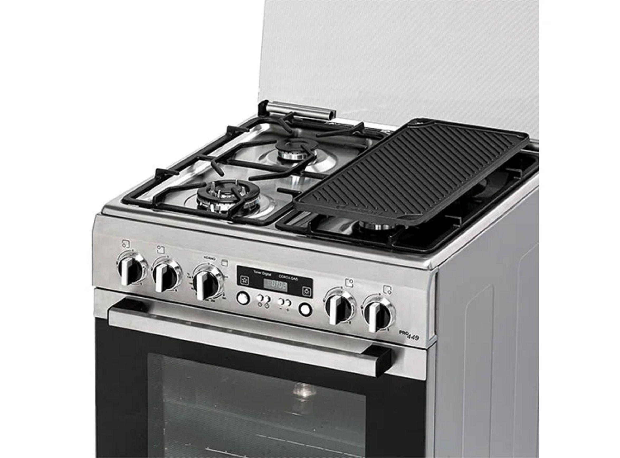 Cocina A Gas 4 Quemadores Bosch Pro 449 Hsg45i20se-3
