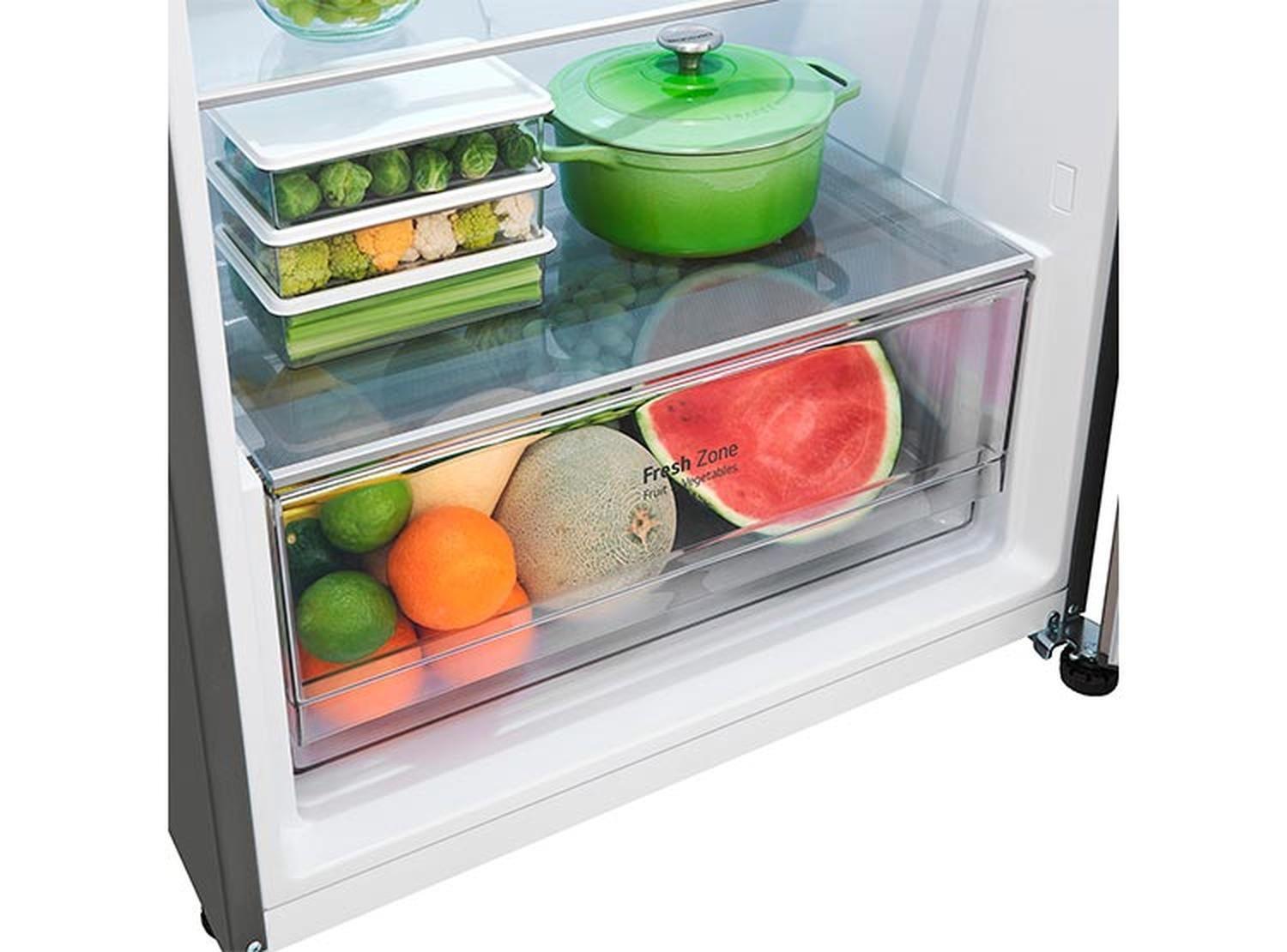 Refrigerador No Frost LG VT38MPP Top Mount Top Freezer 375 Litros-4