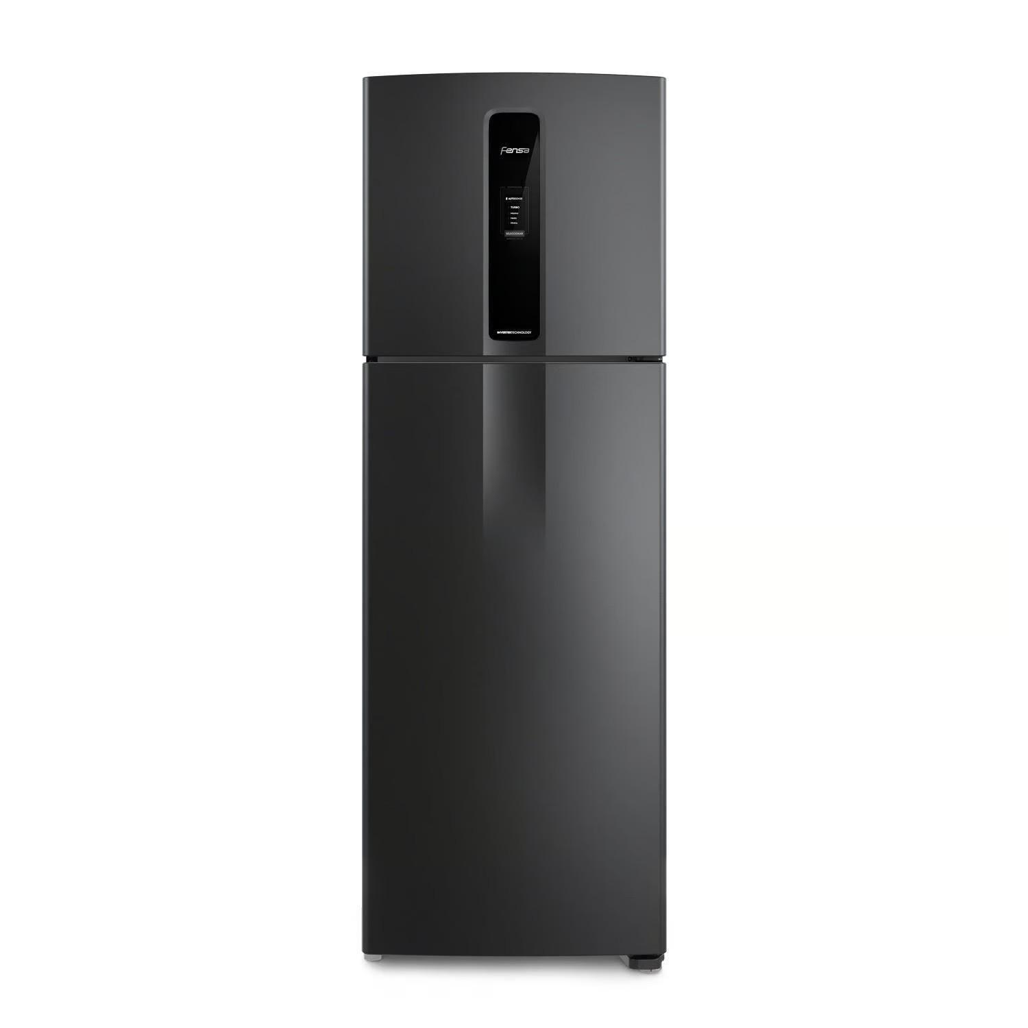 Refrigerador Fensa Top Freezer No Frost 390 Litros Negro IF43B-0