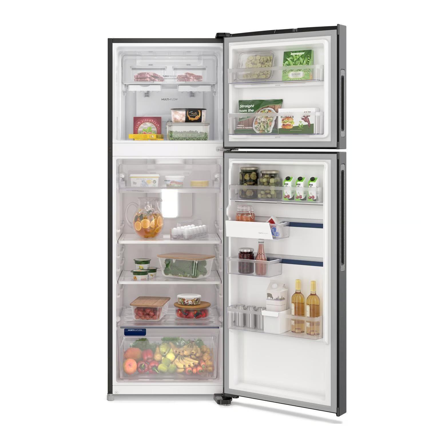 Refrigerador Fensa Top Freezer No Frost 390 Litros Negro IF43B-1