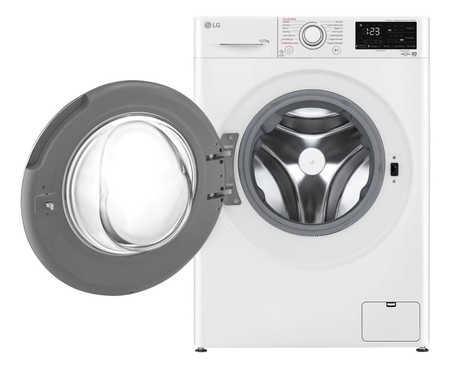 Lavadora Secadora LG 12 Kg-7 Kg Inverter Wd12wvc5s6-2