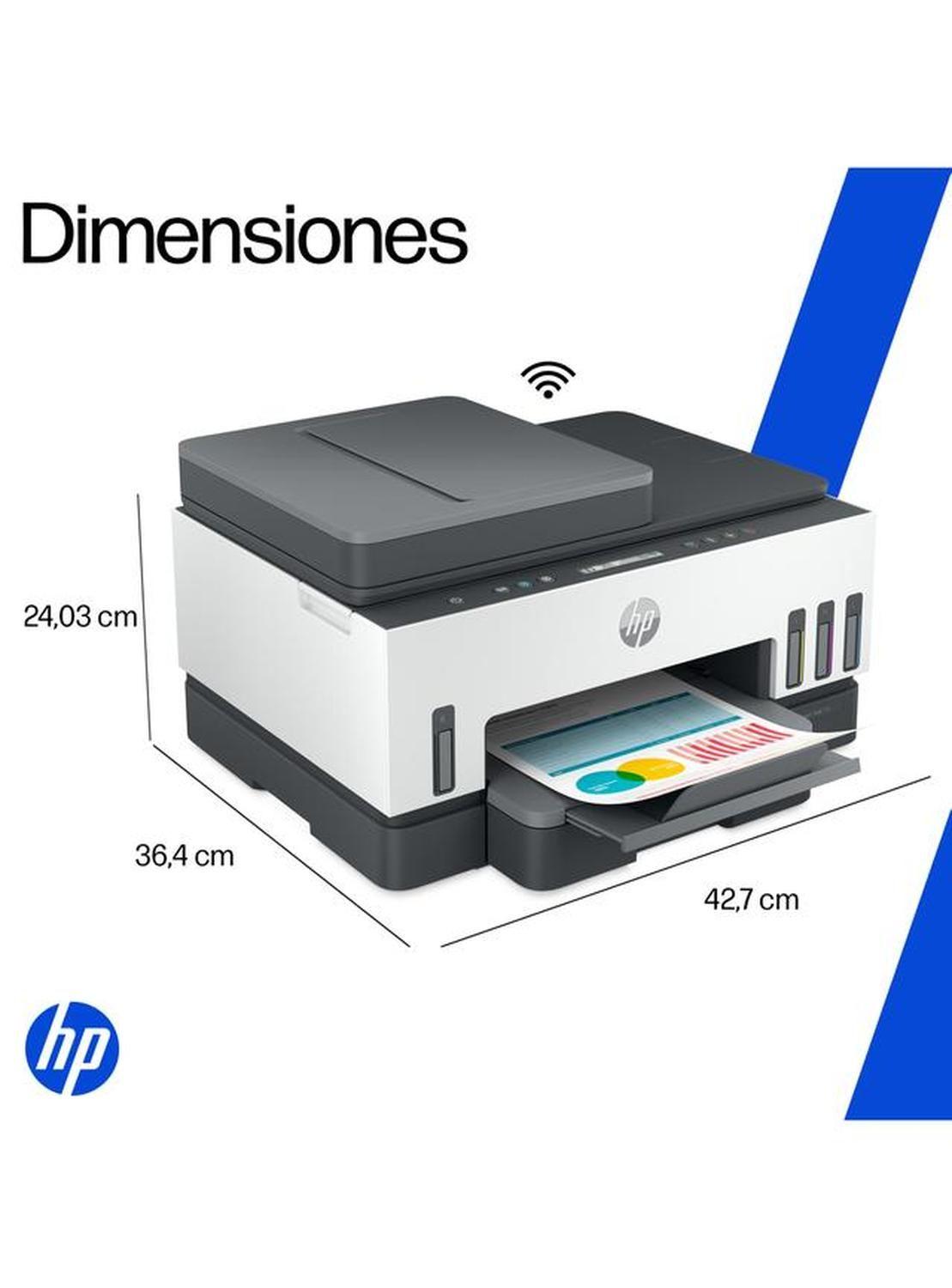 Impresora Multifuncional HP Smart Tank 750 Color Wifi-5