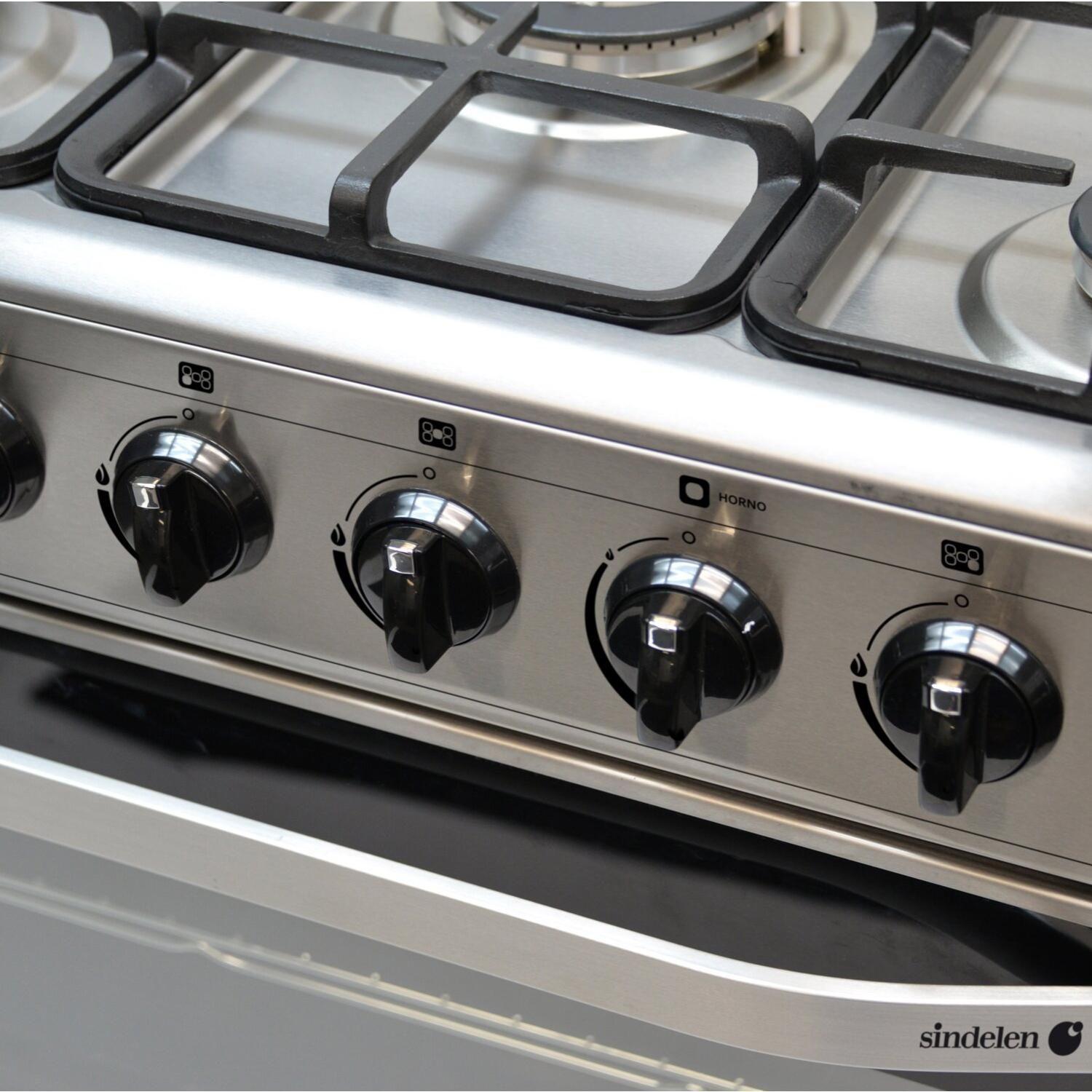 Cocina 5 Quemadores Sindelen Ch-8900In Gas Licuado-2