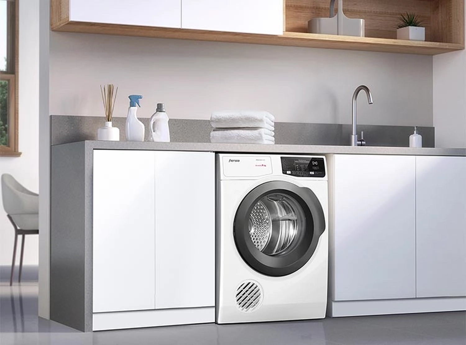 Secadora De Ropa Por Ventilación Fensa Premium Care 9D 9 Kg-3