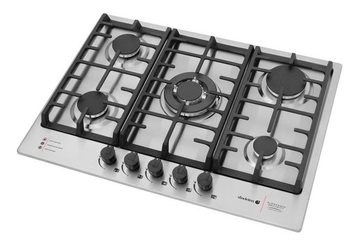 Encimera A Gas 5 Quemadores Sindelen Ceg-4700in-2