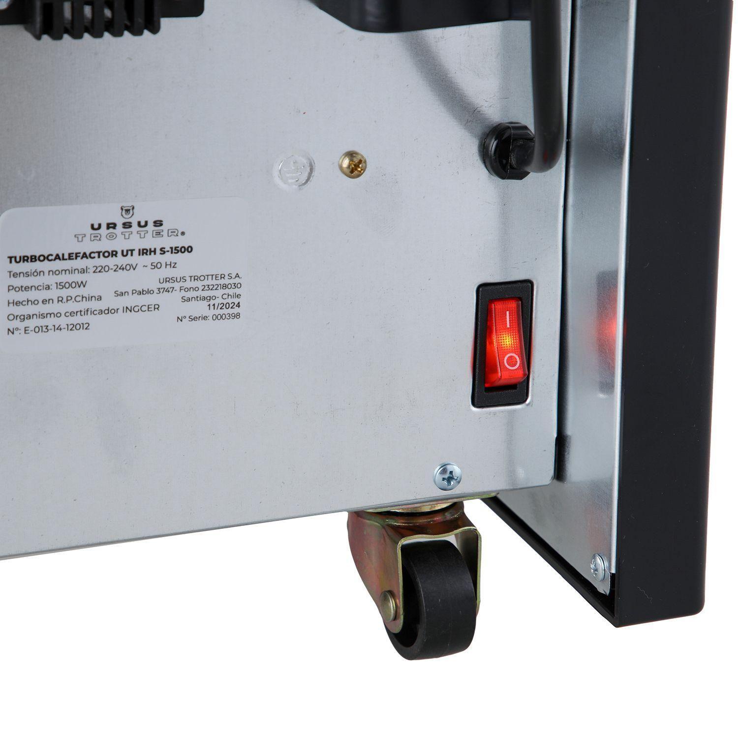 Estufa Eléctrica 1.5 Kw Irh S 1500 Ursus Trotter-7