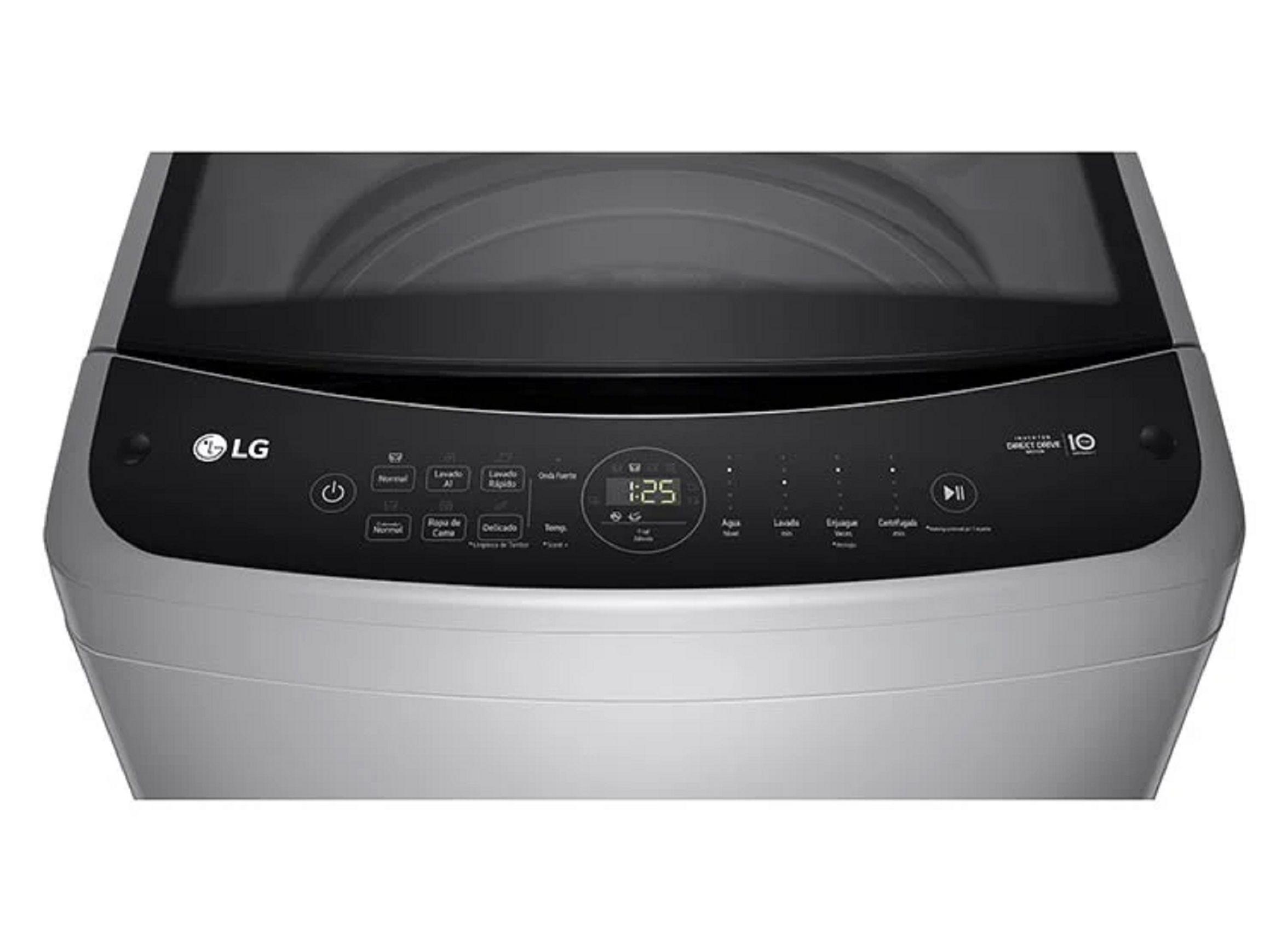 Lavadora Carga Superior LG 19KG WT19DV6 Silver-4
