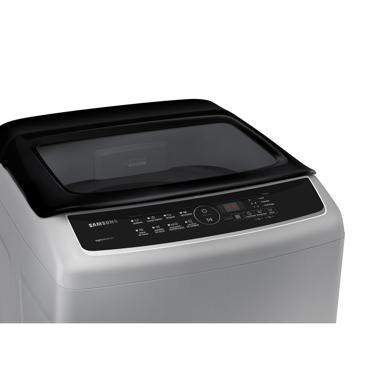 Lavadora Carga Superior Samsung WA90CG4240BYZS 9 Kg-2