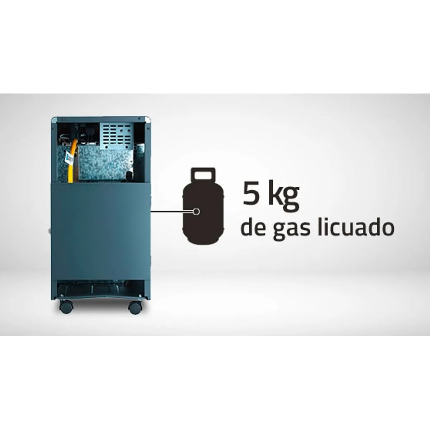 Estufa Gas Toyotomi Blue Flame 5 kg GH-BF32 Roja-8