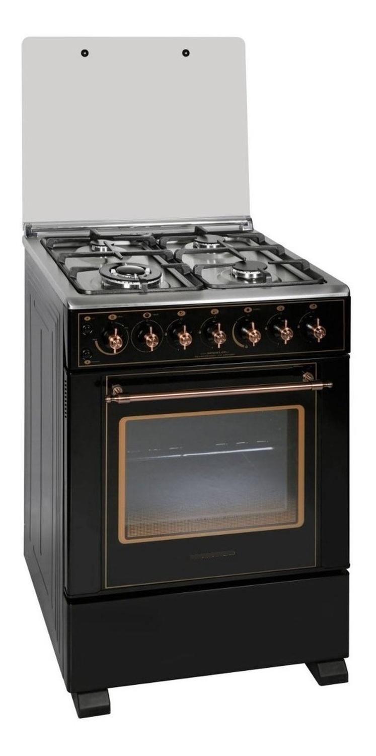 Cocina A Gas Retro Sindelen Ch-6850rd 4 Quemadores-1