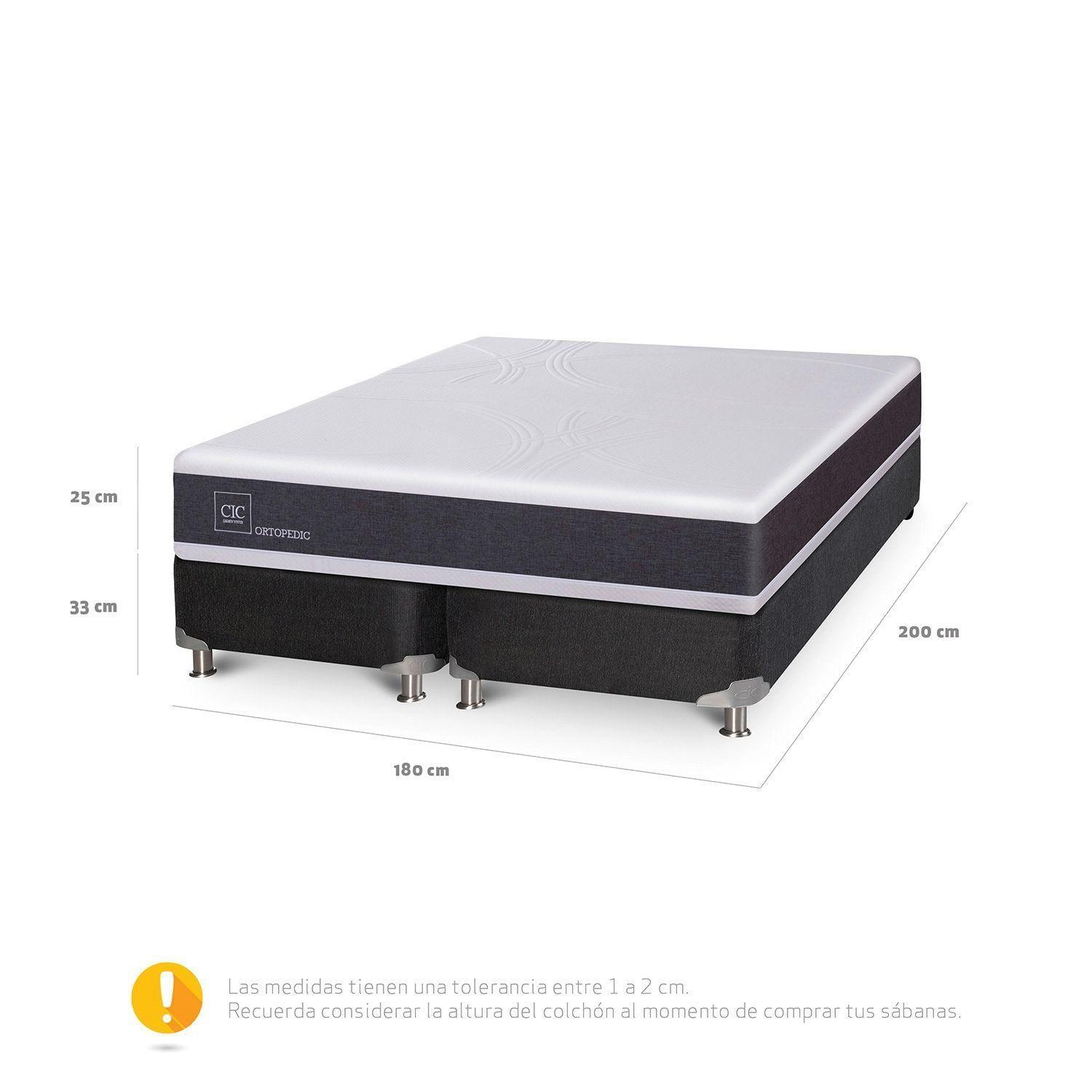 Box Spring CIC Ortopedic King Base Dividida-6