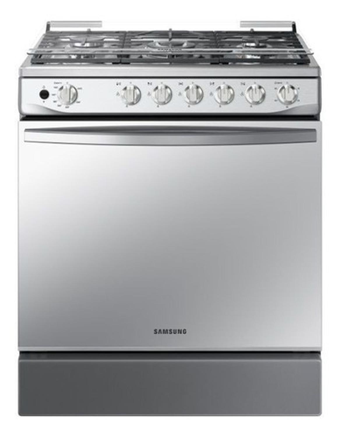 Cocina Gas Samsung 5 Quemadores Nx52a7422cszs-1