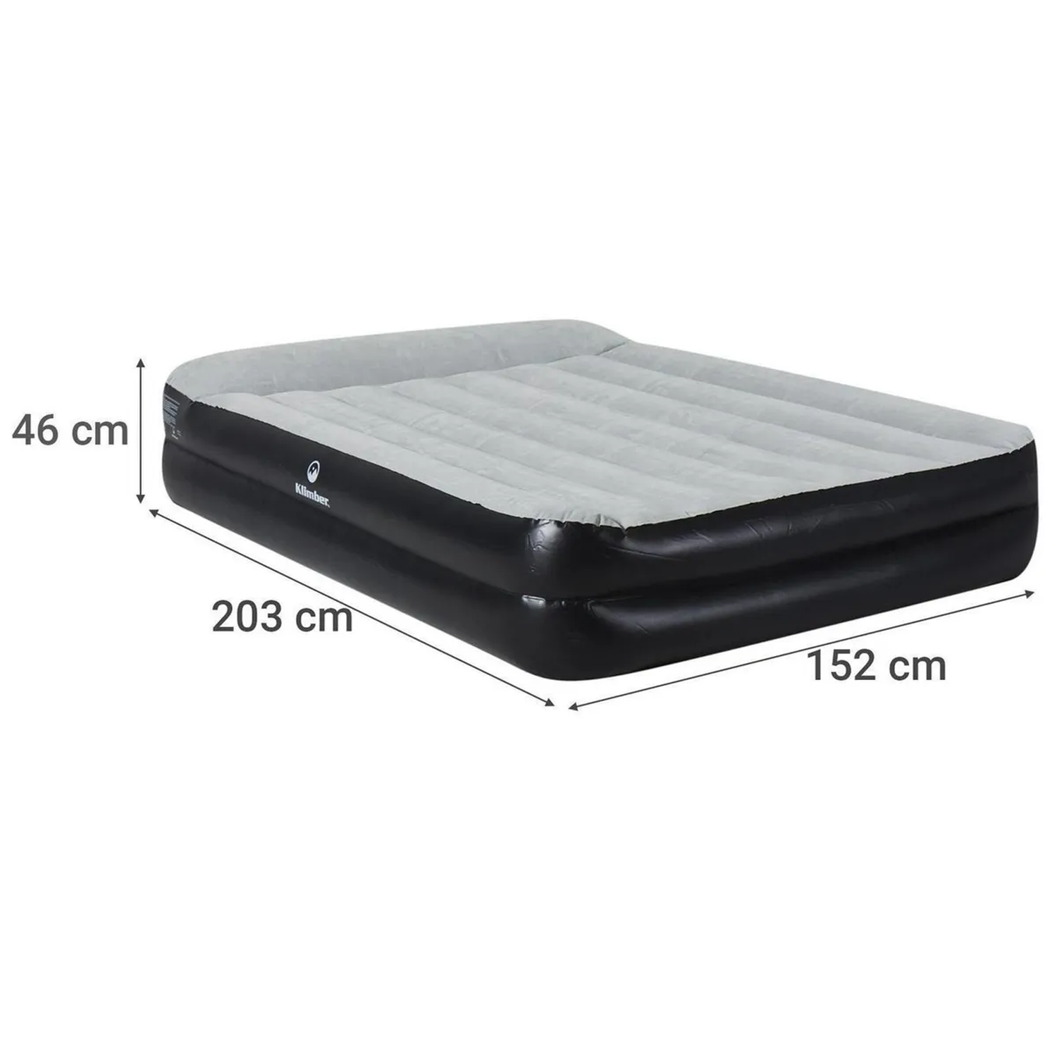 Colchón Inflable Klimber Himalaya 2 plazas con Inflador Incorporado-5