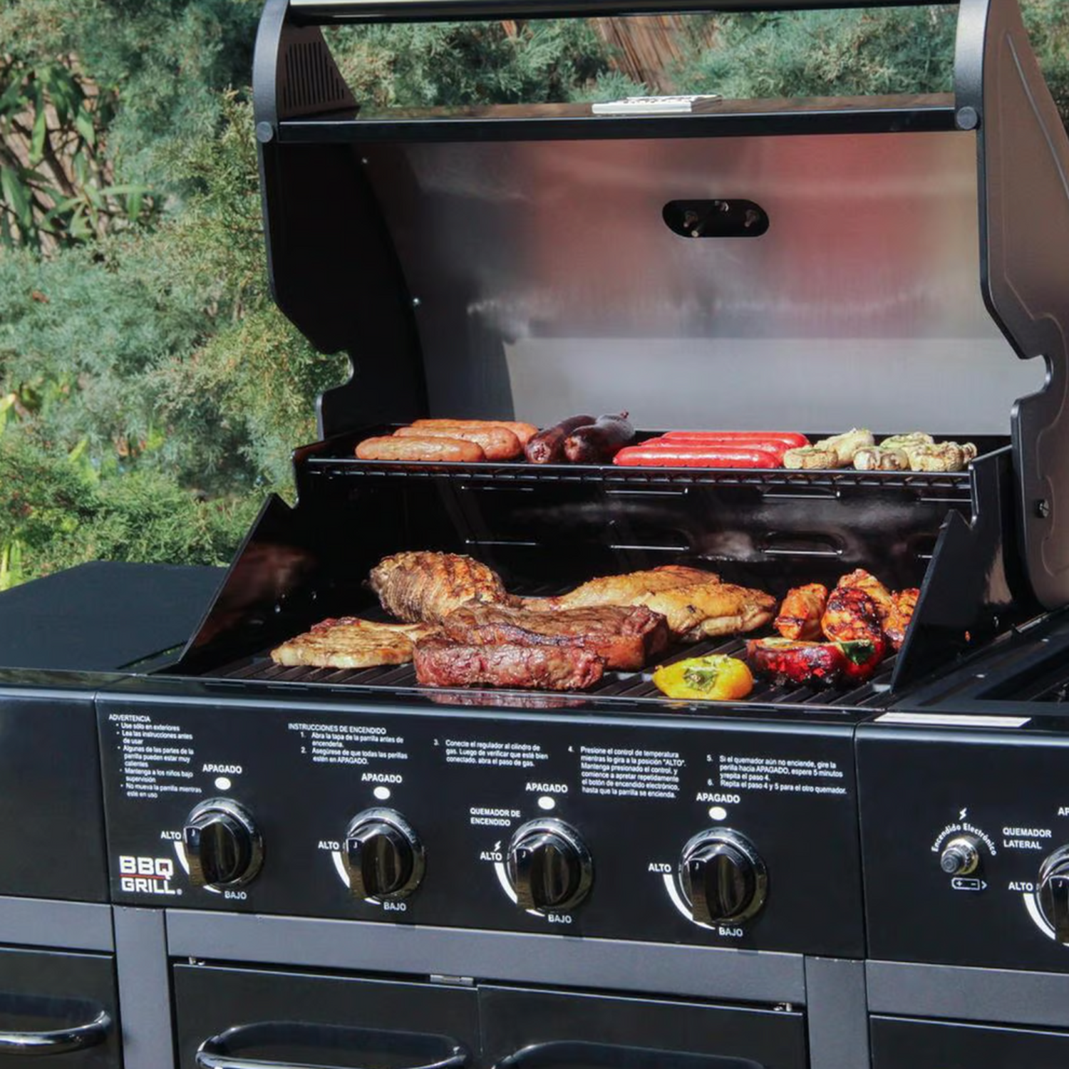 Parrilla BBQ Grill Buffalo De 4 Quemadores BBQ401GCQLM-3