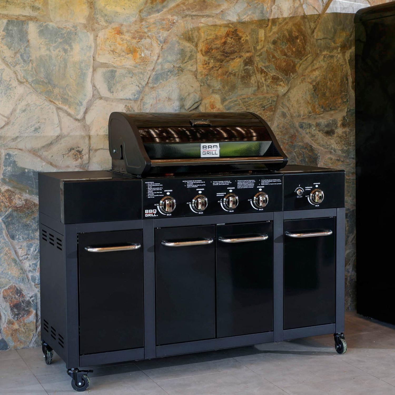 Parrilla BBQ Grill Buffalo De 4 Quemadores BBQ401GCQLM-7