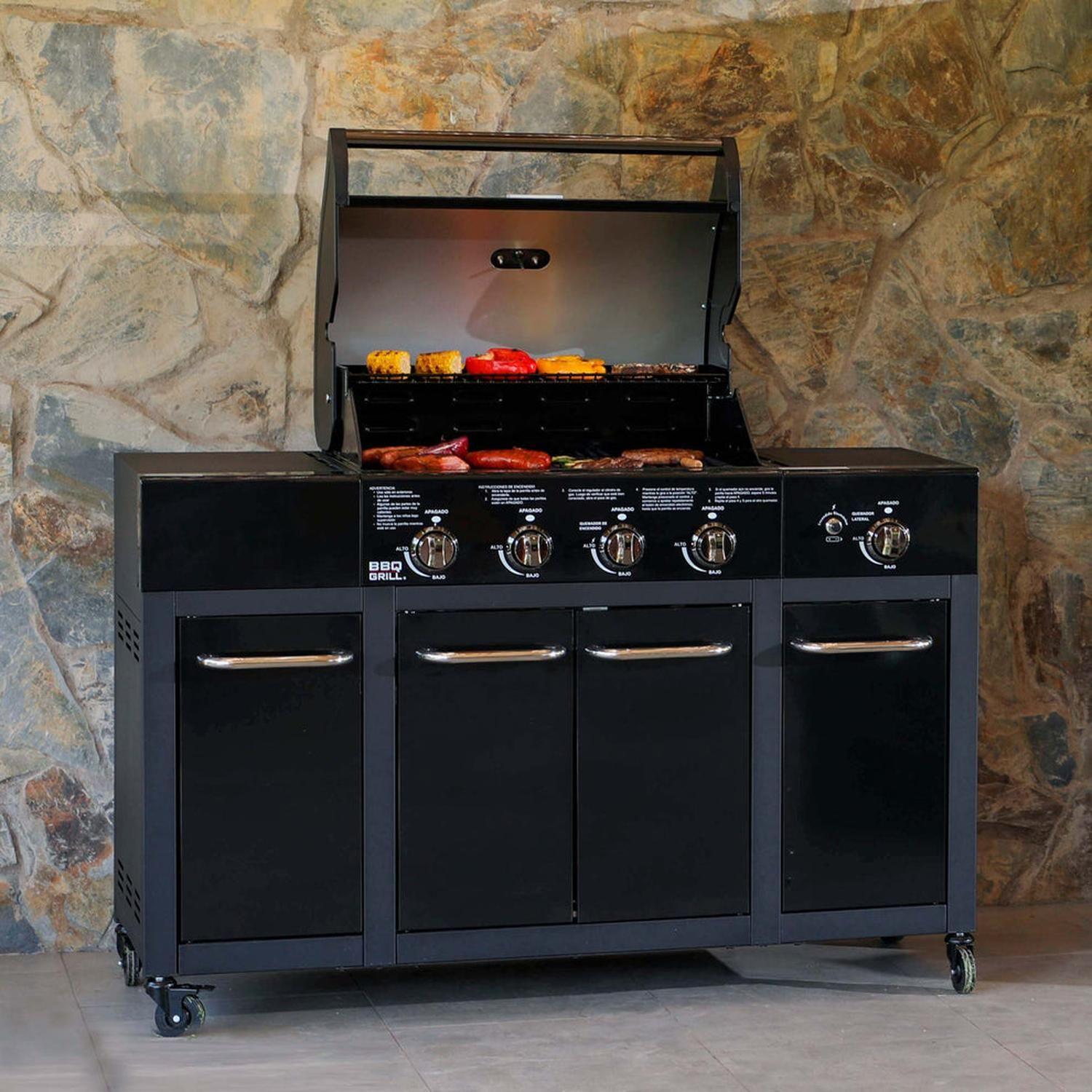 Parrilla BBQ Grill Buffalo De 4 Quemadores BBQ401GCQLM-8