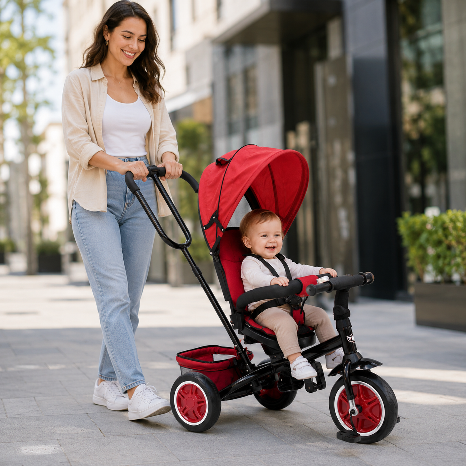 Triciclo One Click Bebeglo Rs-4045q-2