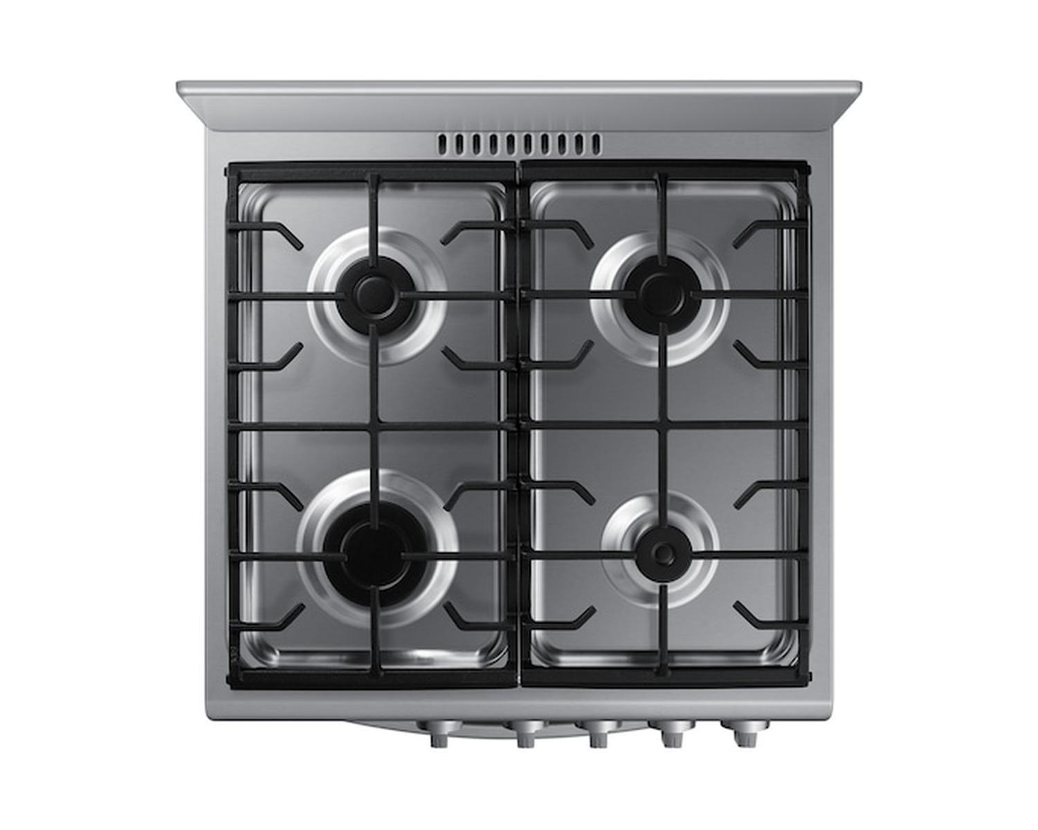 Cocina a Gas Samsung 4 Platos Negra NX24BG45411VZS-6