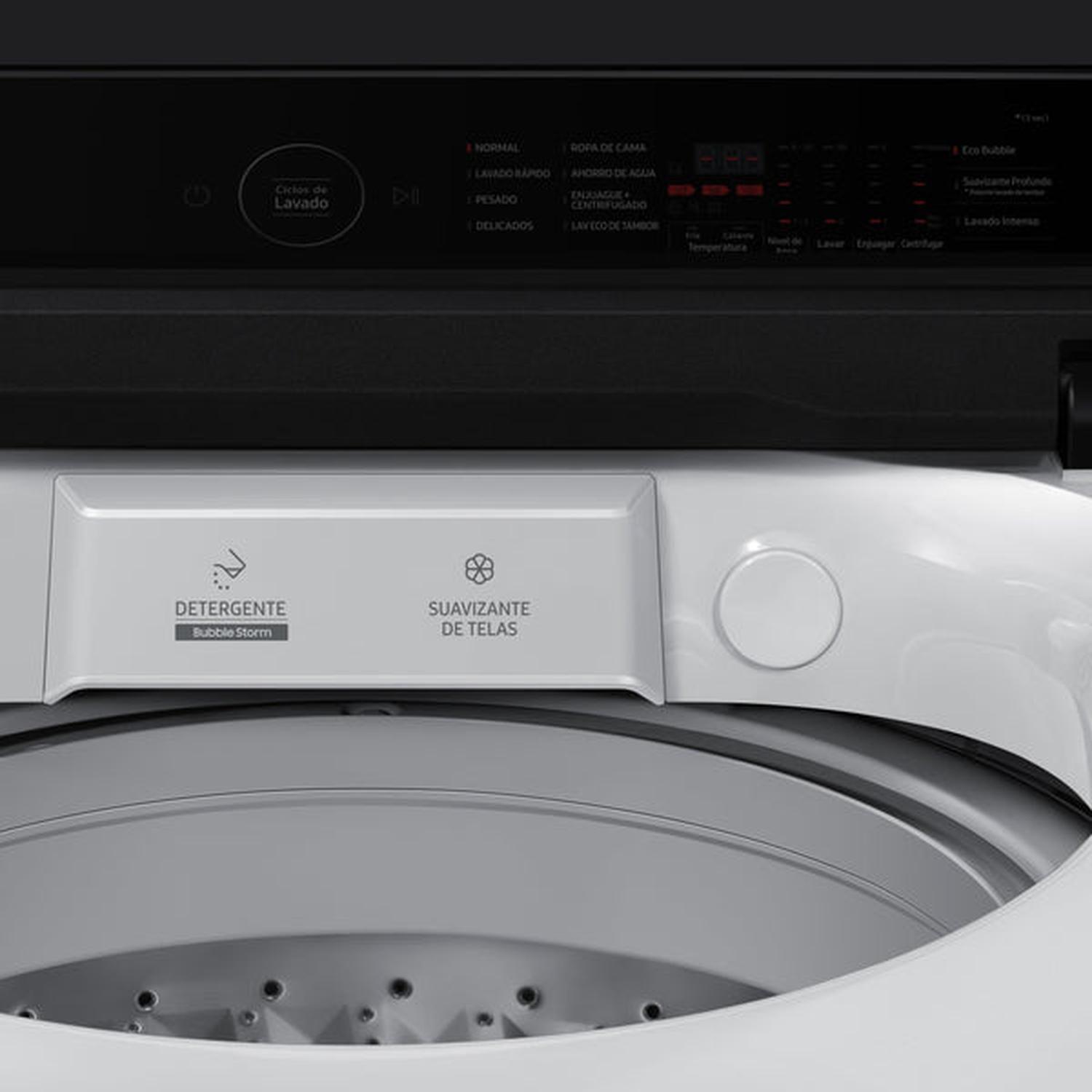 Lavadora Samsung Carga Superior 17 Kg EcoBubble WA17CG6441BW-7