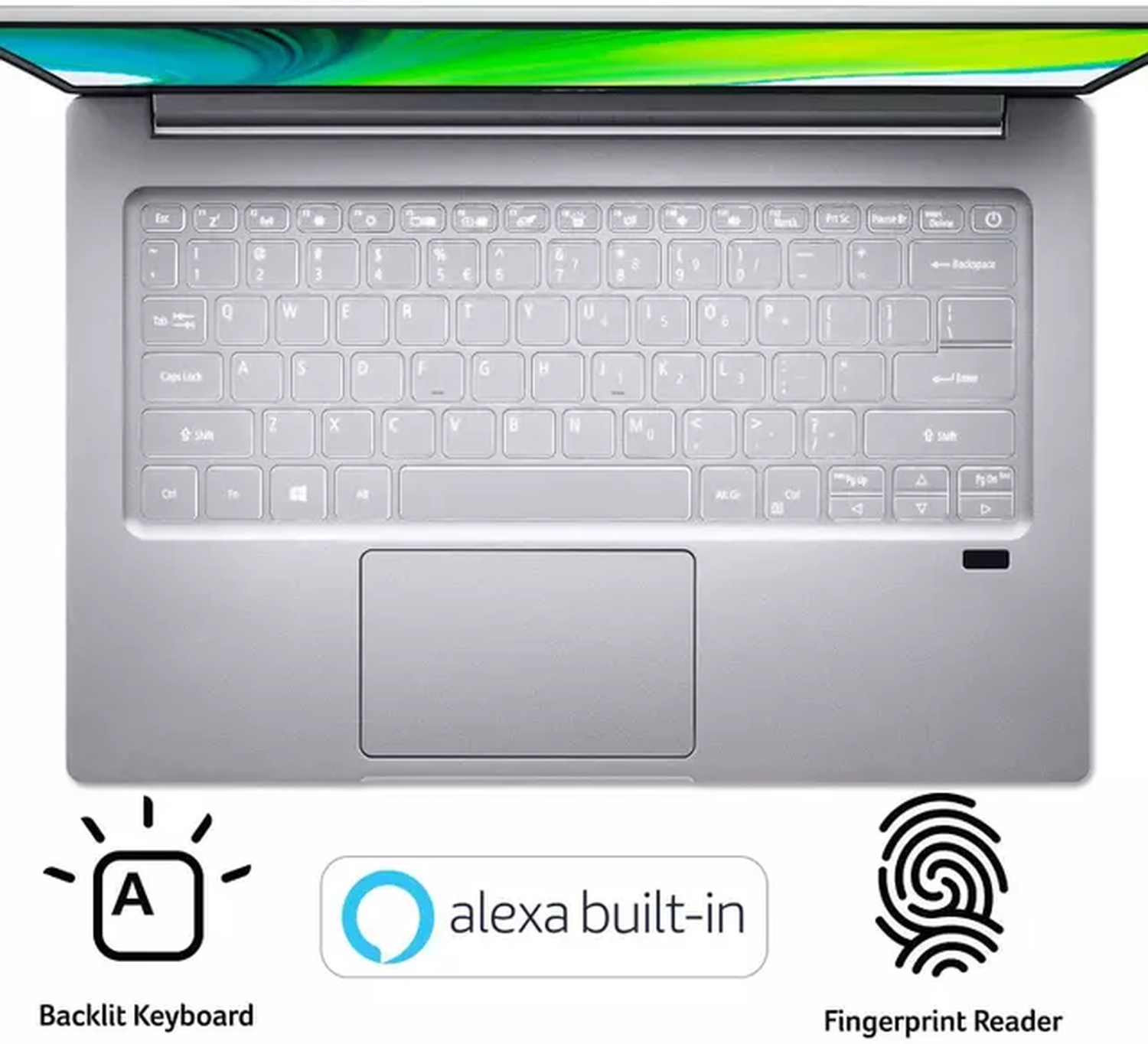 Notebook Acer Swift 3, Ryzen 7, 8 GB, 512 GB SSD, 14” FHD, W10-5