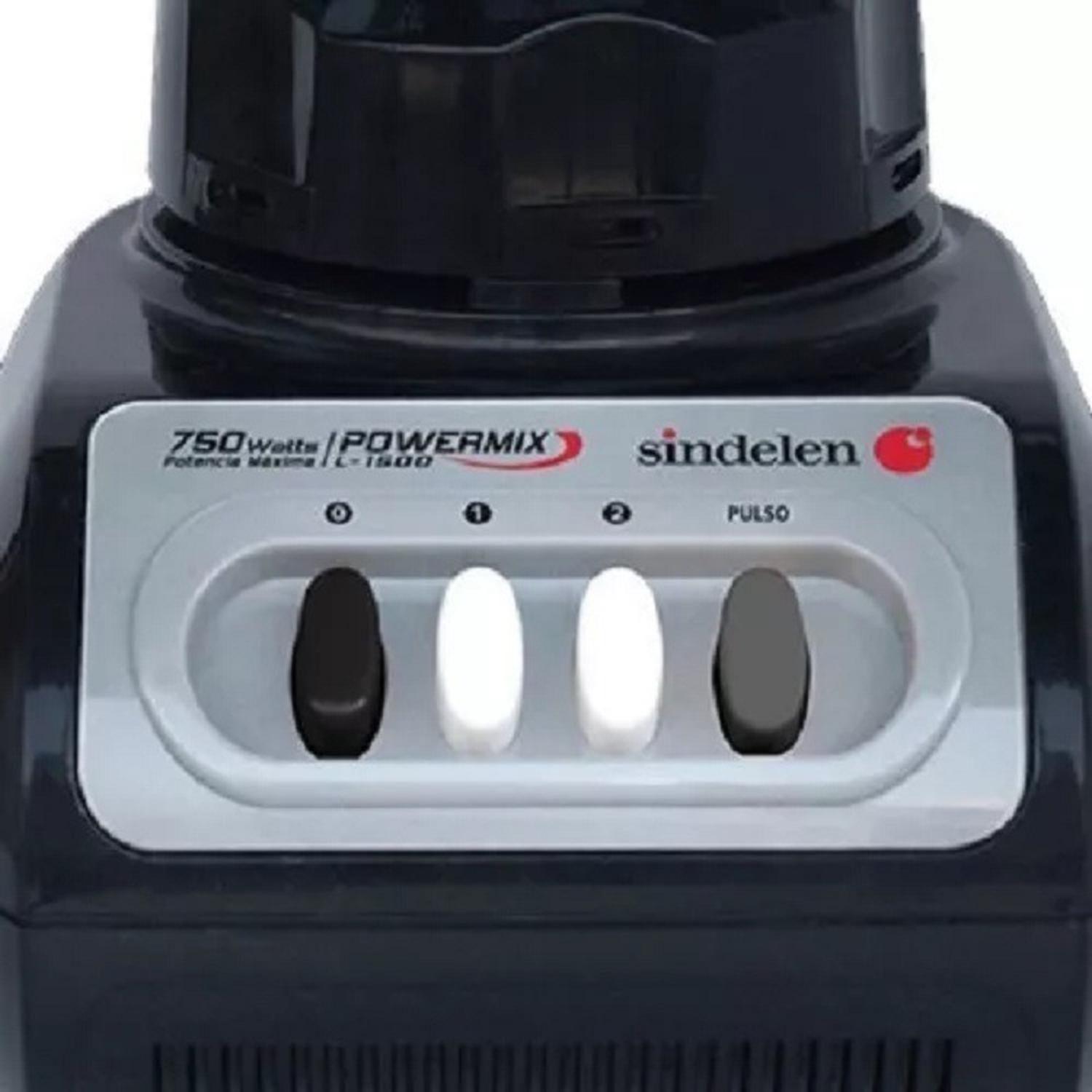 Licuadora Jarro Plastico Sindelen L-1500ng 750w 1.5lt-4