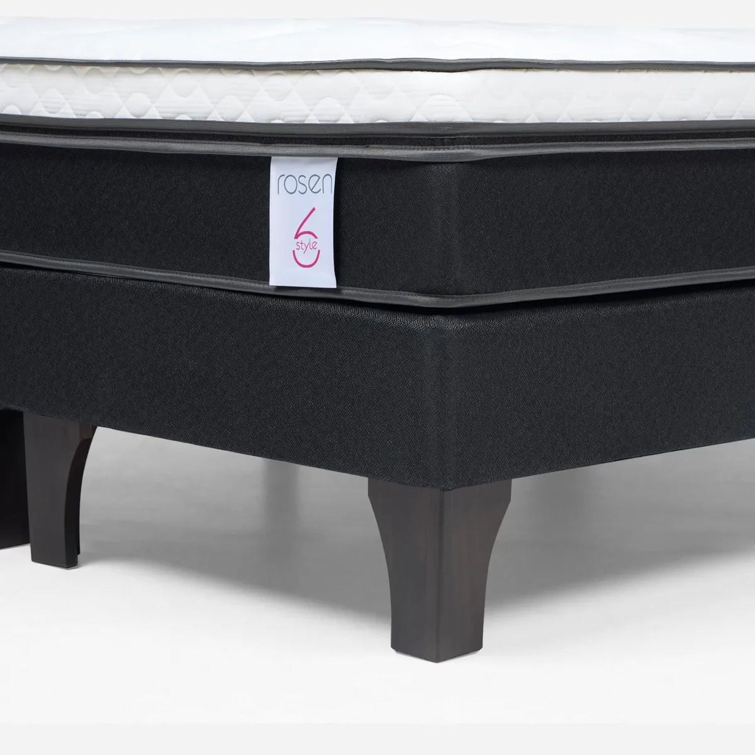 Cama Europea Rosen New Style 6 2 Plazas Base Dividida 150 x 200 cm-3