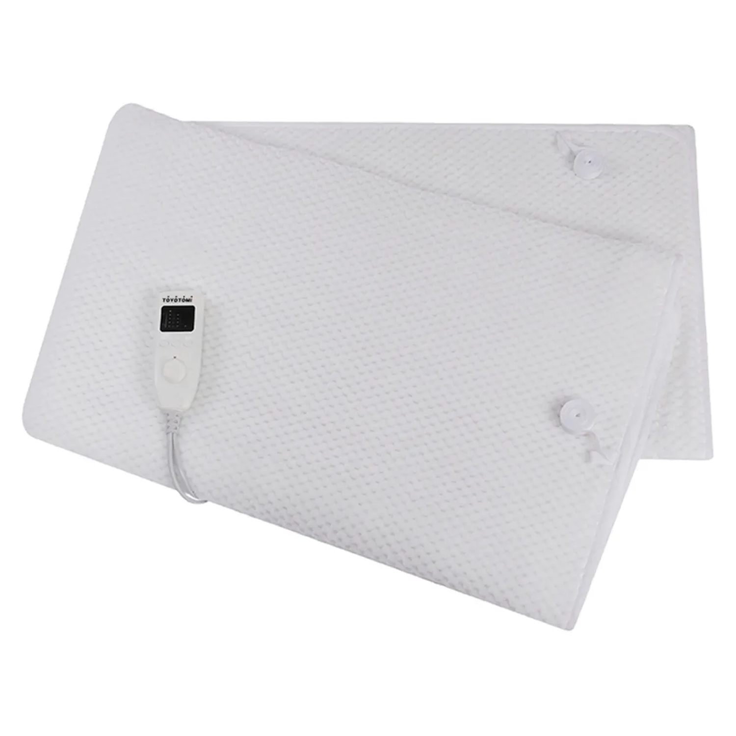 Calientacamas Eléctrico Toyotomi Coral Fleece 1 plaza 75 W Blanco-2