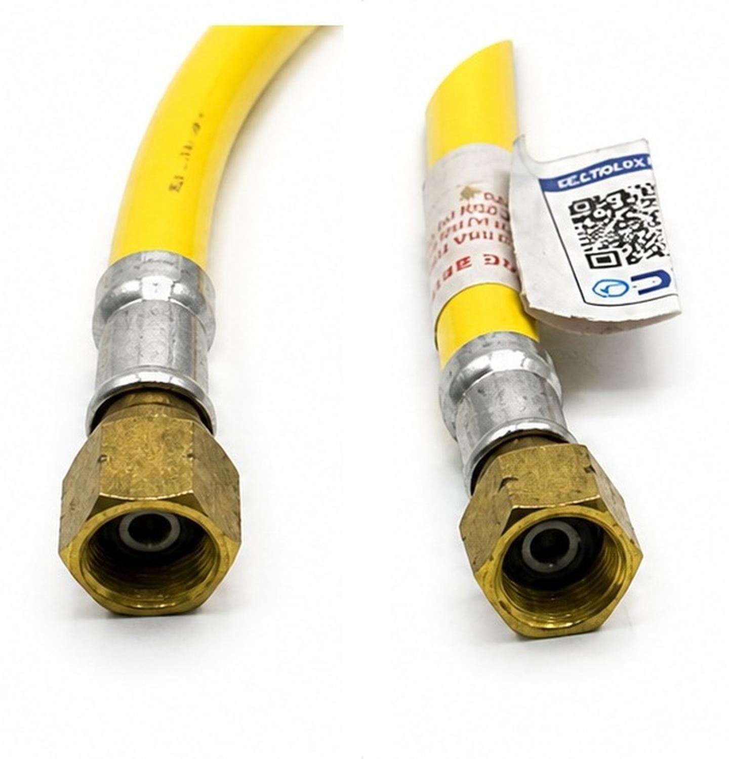 Flexible/ Manguera de Gas Electrolux 60cm Estufa 3/8" x 3/8"-3
