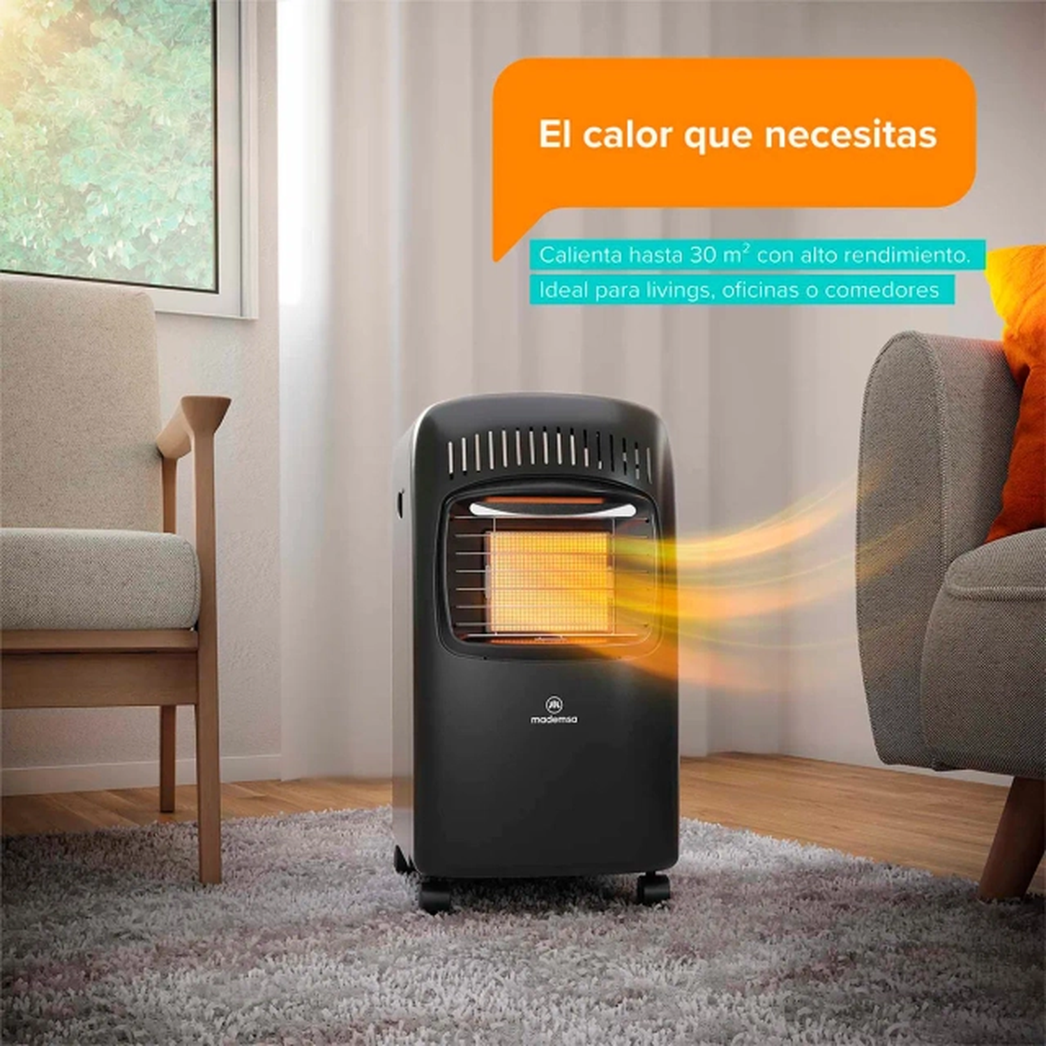 Estufa A Gas Licuado Mademsa HG05B-5