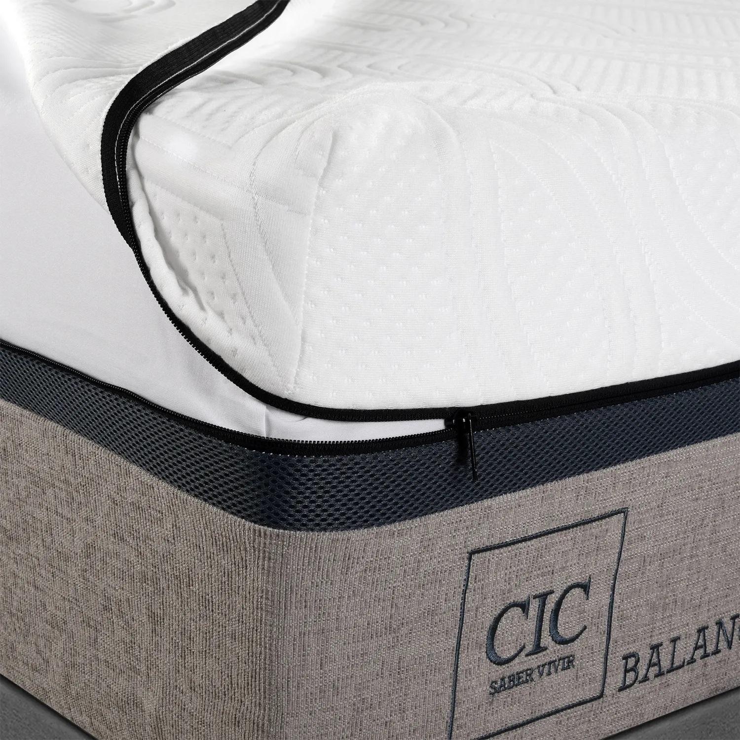 Cama Europea Cic Balance 2 Plazas Base Dividida 200cm x 150cm-4