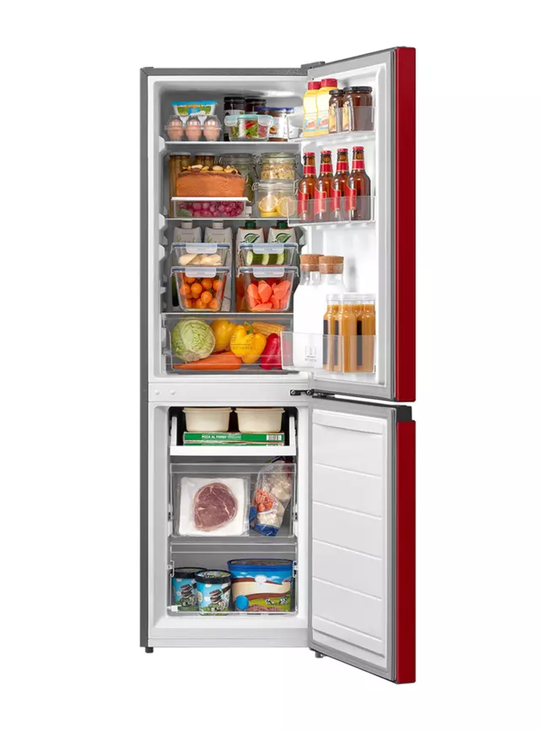 Refrigerador Midea Bottom Mount Frío Directo 174 litros MDRB241FGE13M-4