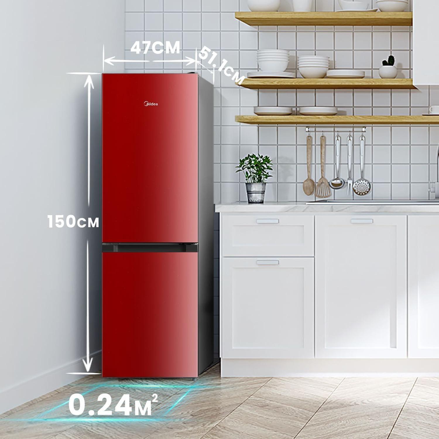 Refrigerador Midea Bottom Mount Frío Directo 174 litros MDRB241FGE13M-5