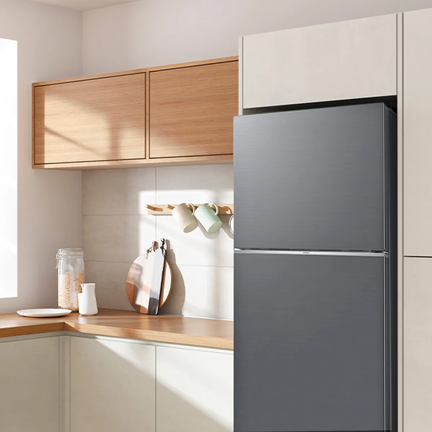 Refrigerador No Frost Samsung 391 Litros RT38CG6000S9ZS-2