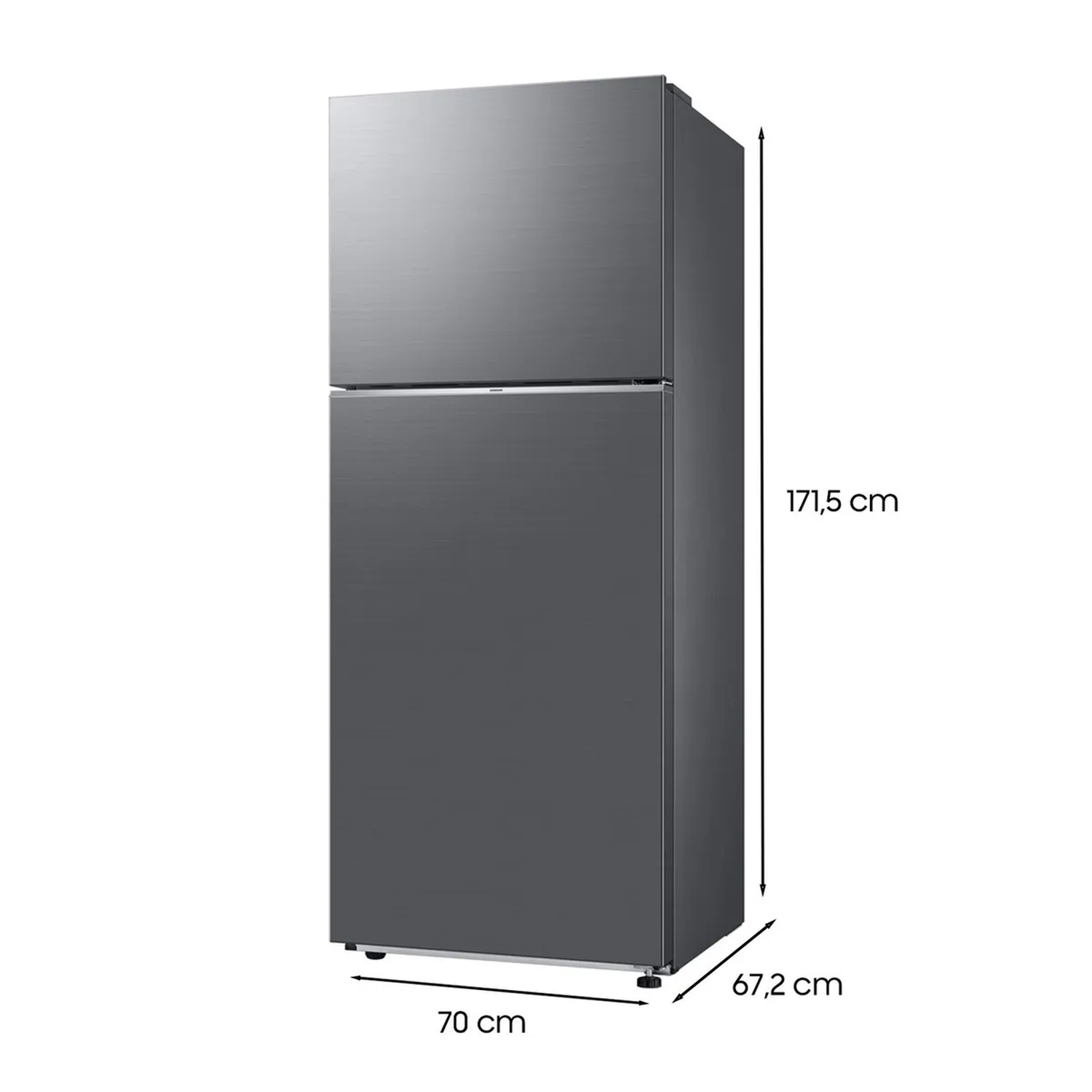 Refrigerador No Frost Samsung 391 Litros RT38CG6000S9ZS-3