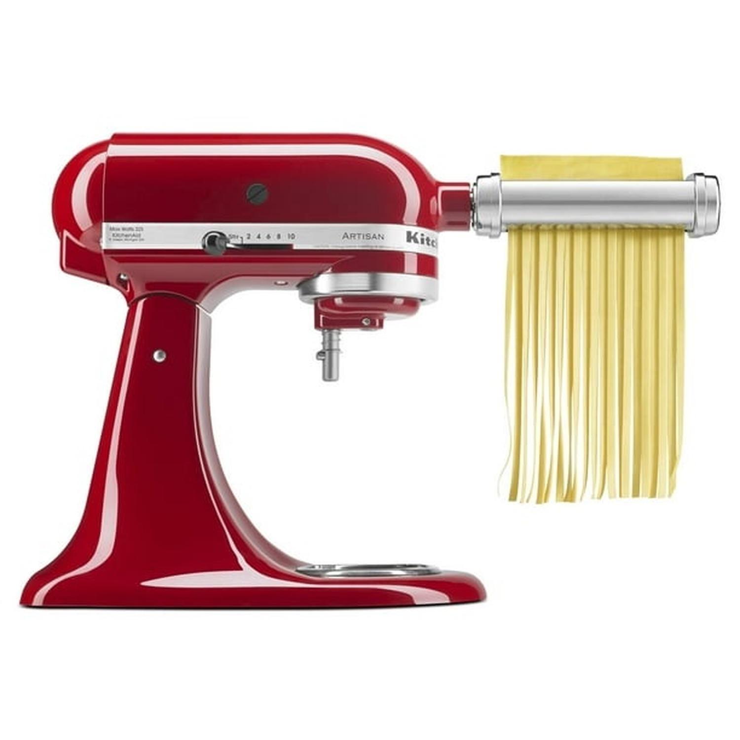 Cortador De Pasta Kitchenaid Pack X2 Ksmpca Plateado Original-3