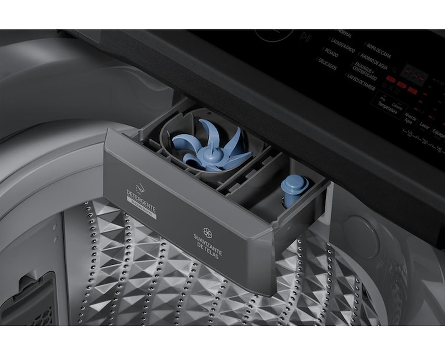 Lavadora Samsung Carga Superior 17 Kg EcoBubble WA17CG6441BDZS-5
