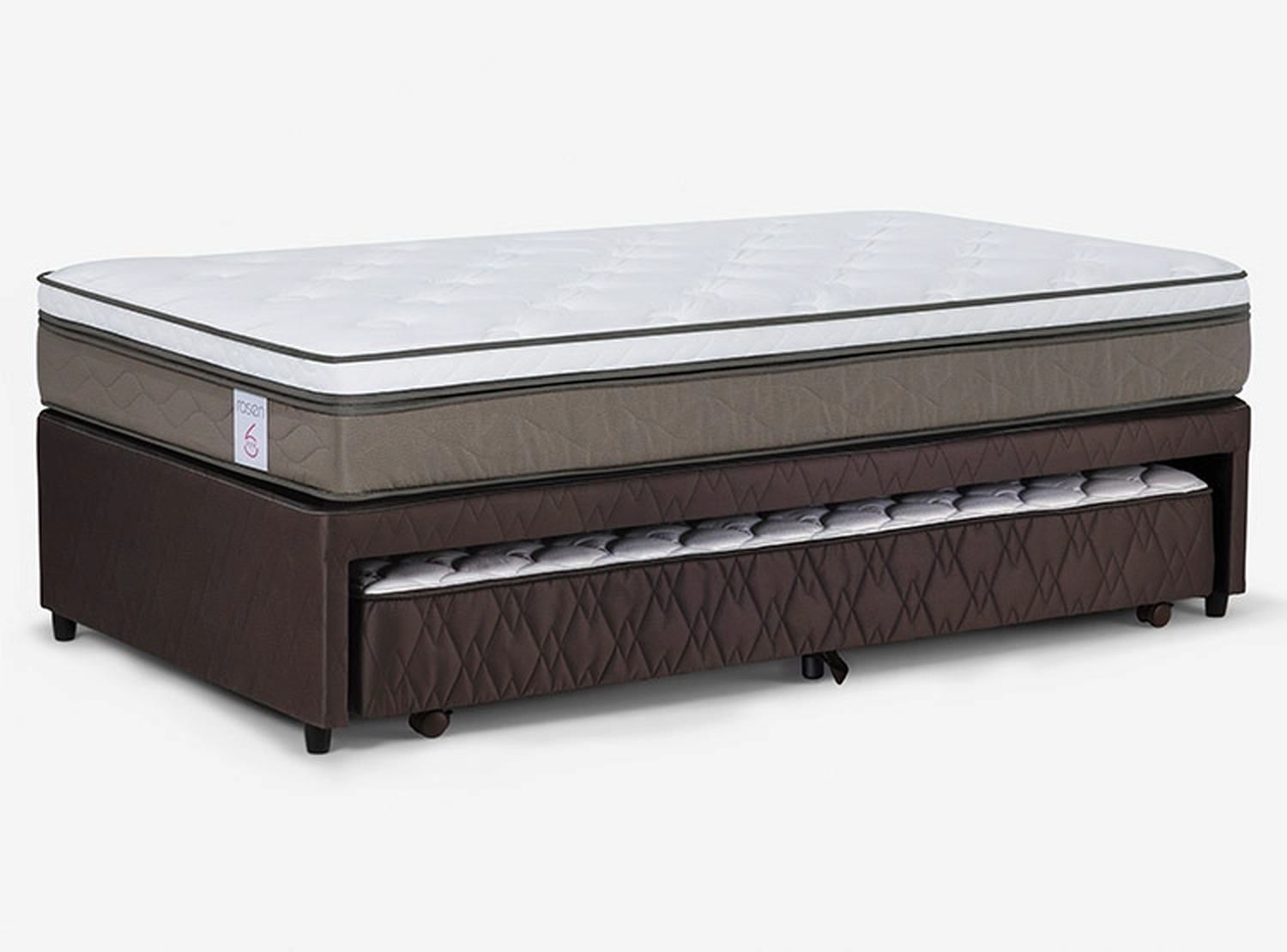 Diván Rosen New Style 6 1.5 plazas 200cm x 105cm Cama nido-4