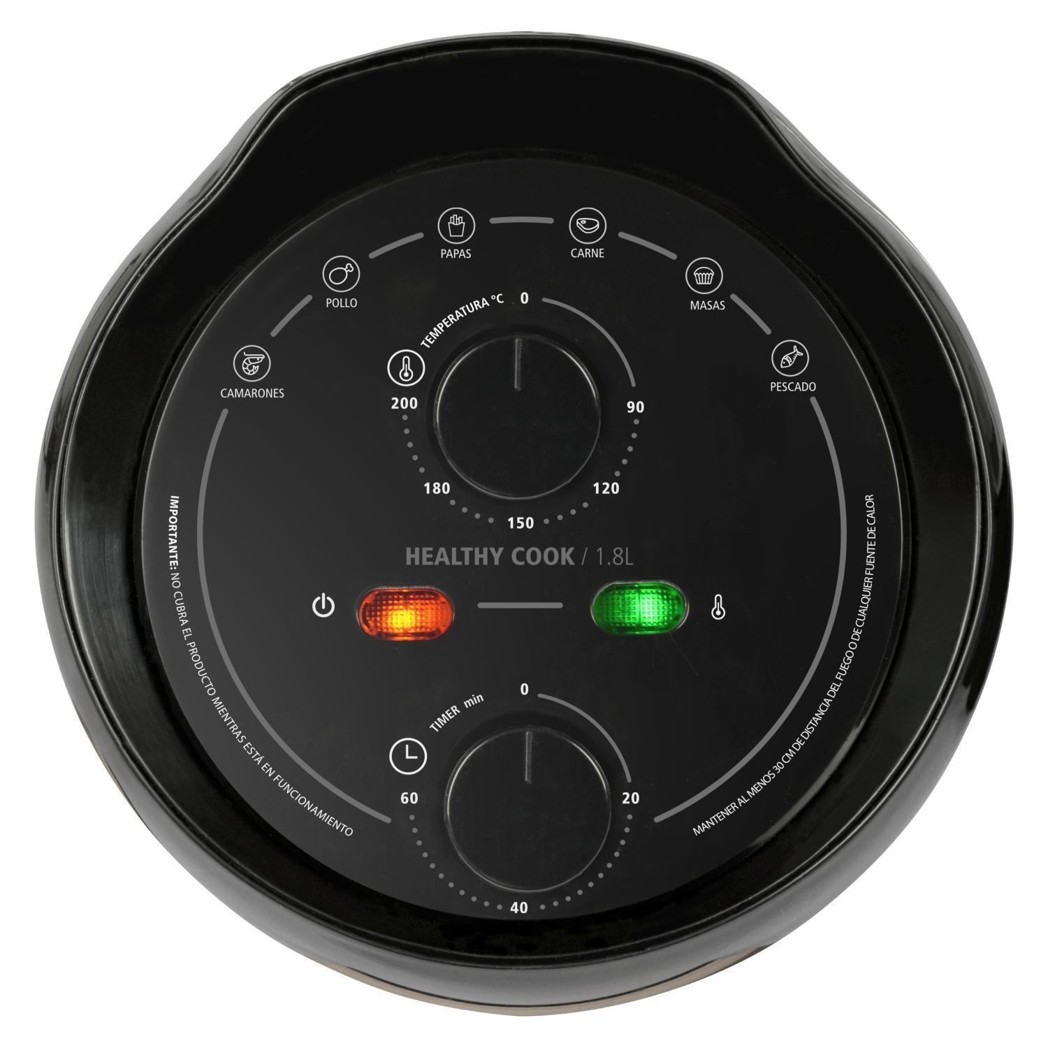Freidora De Aire Sindelen Fa-180Ng 1.8 Lts-2