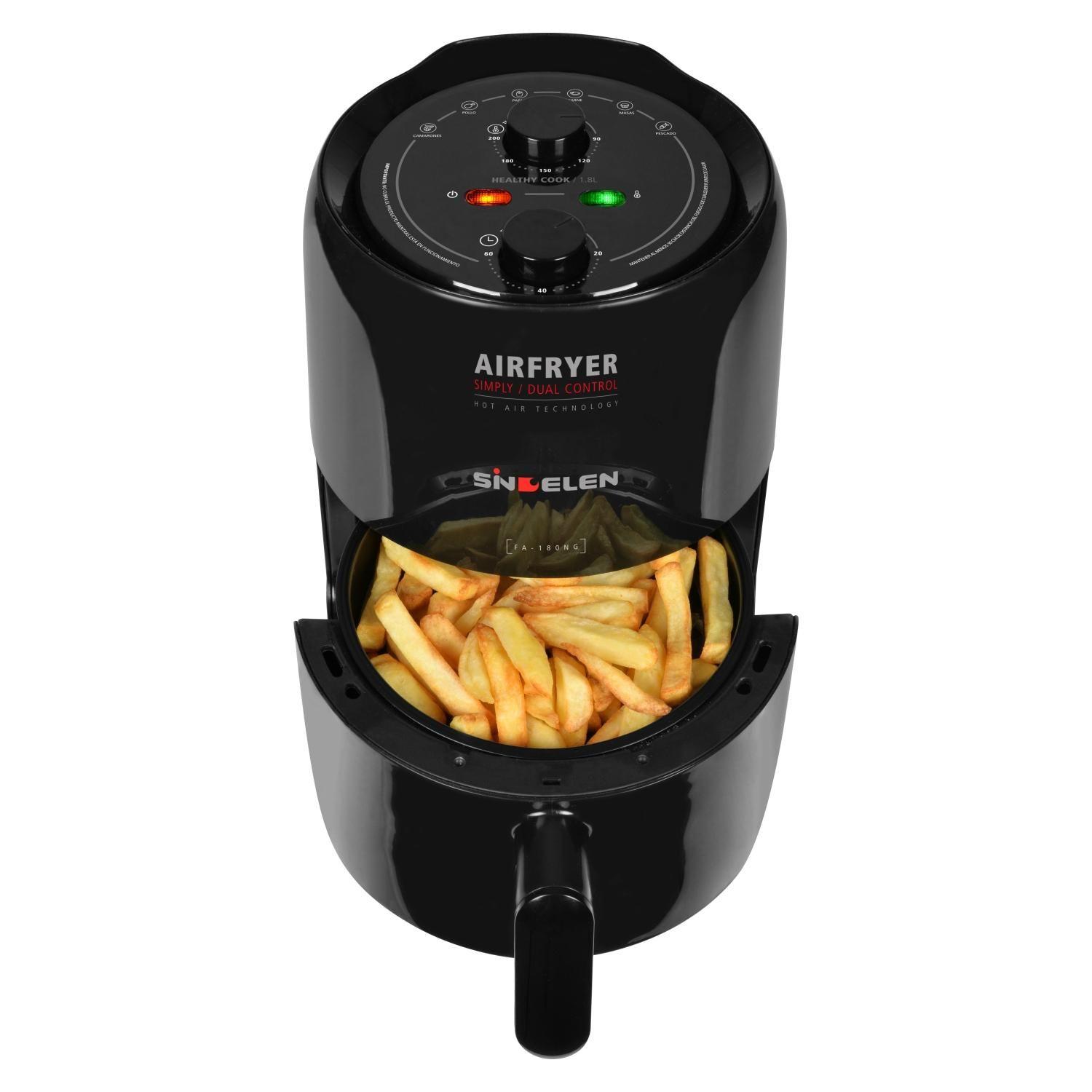Freidora De Aire Sindelen Fa-180Ng 1.8 Lts-4