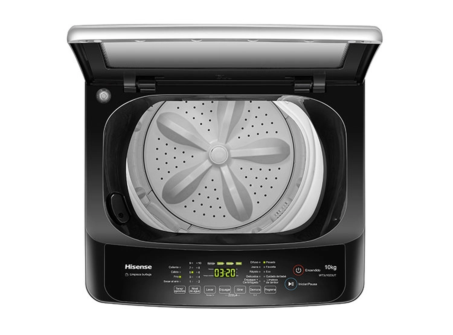Lavadora Hisense Carga Superior 10Kg WT3K1023UT-9