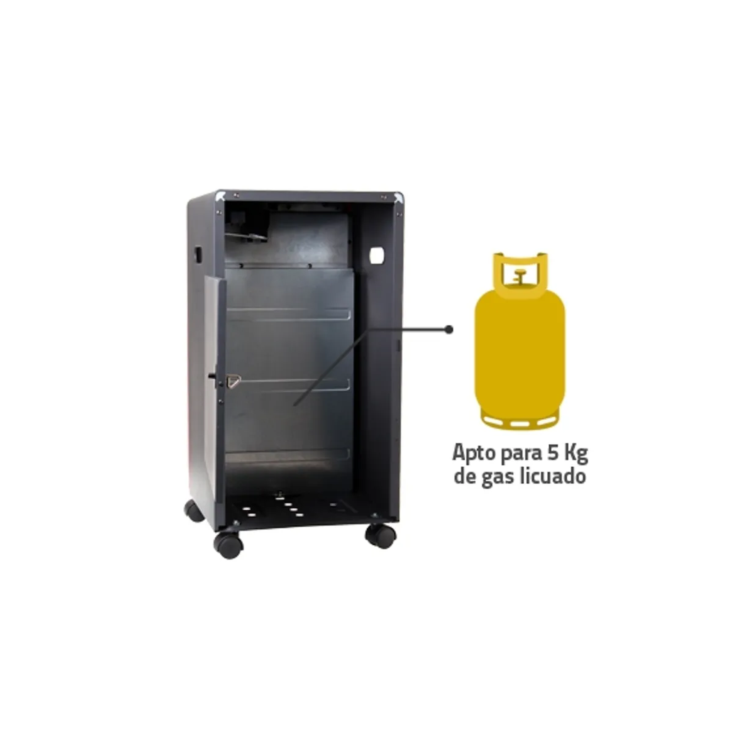 Estufa A Gas Toyotomi GH-30 Azul 5 kg-3