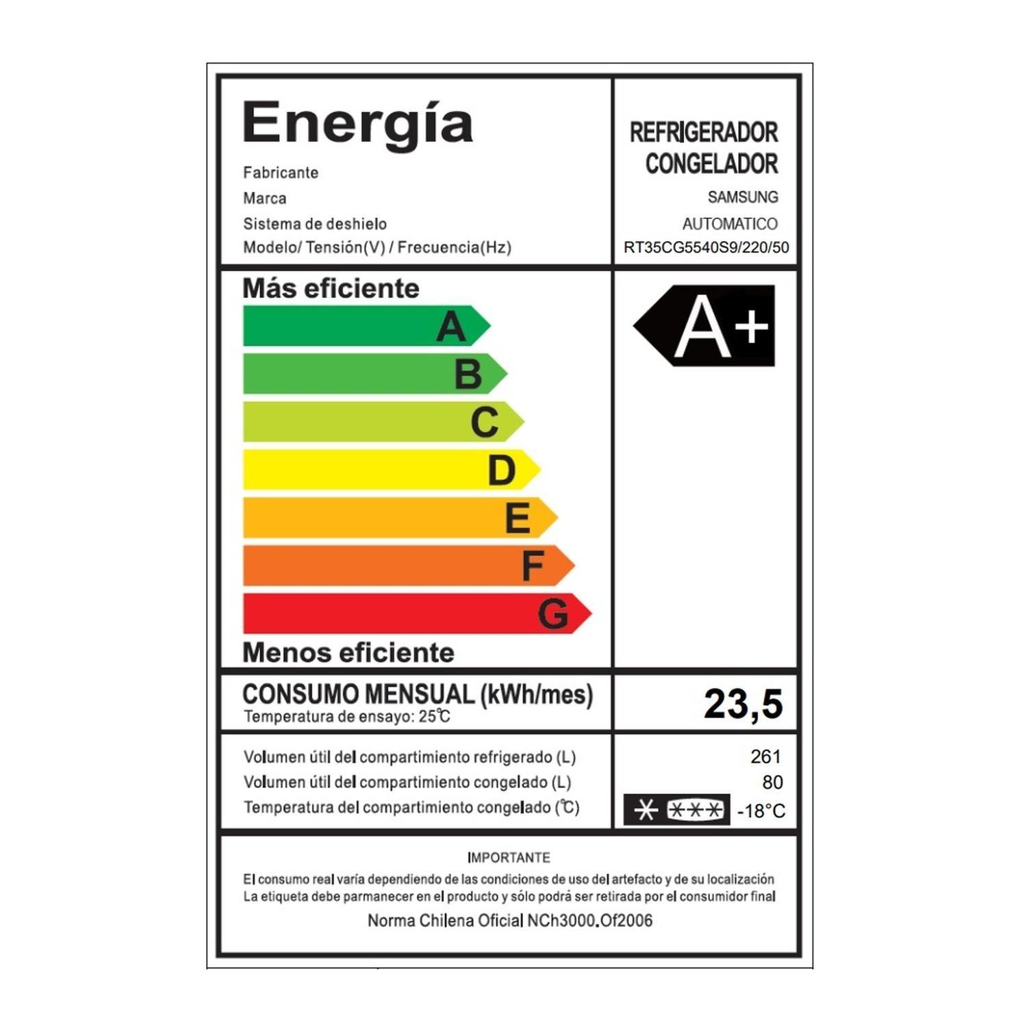 Refrigerador Samsung No Frost RT35CG5540S9ZS Top Freezer 341 Litros-5