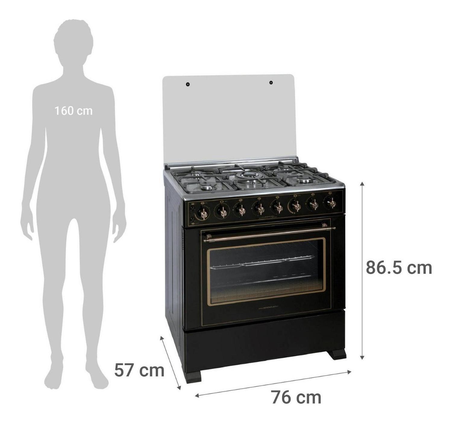 Cocina Retro 5 Platos Sindelen Ch-8850rd-7