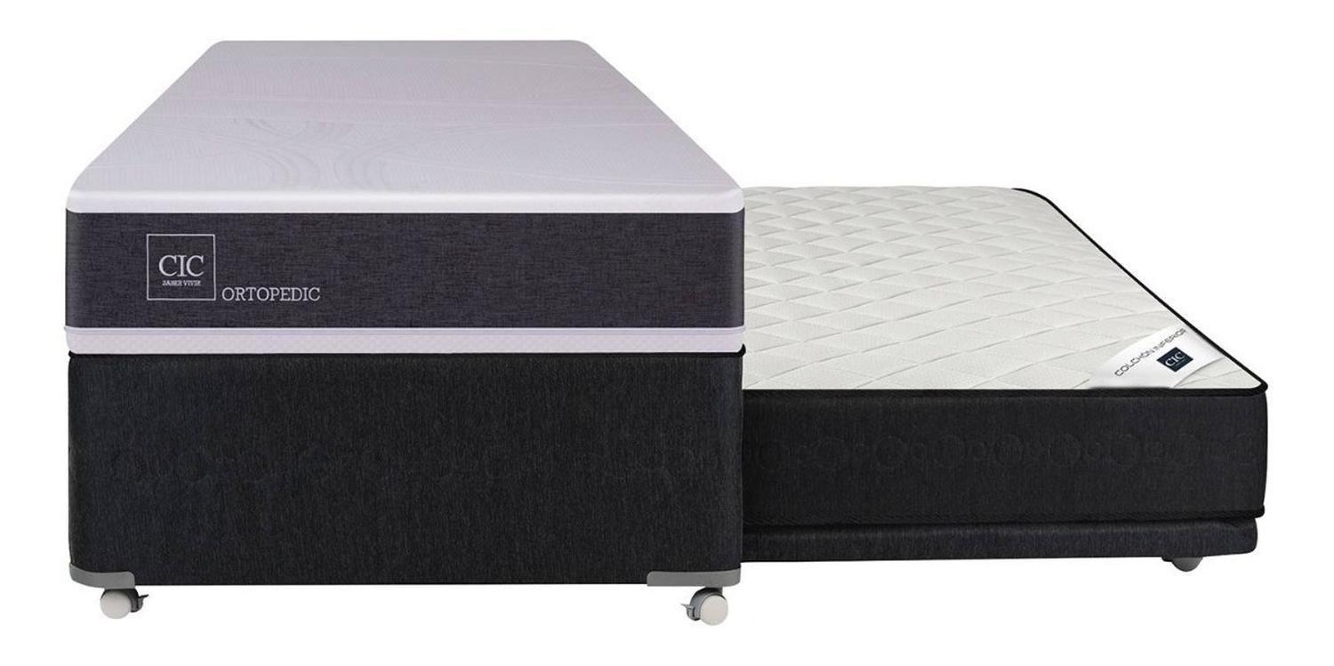 Diván Cic Ortopedic 1.5 Plazas Black-1