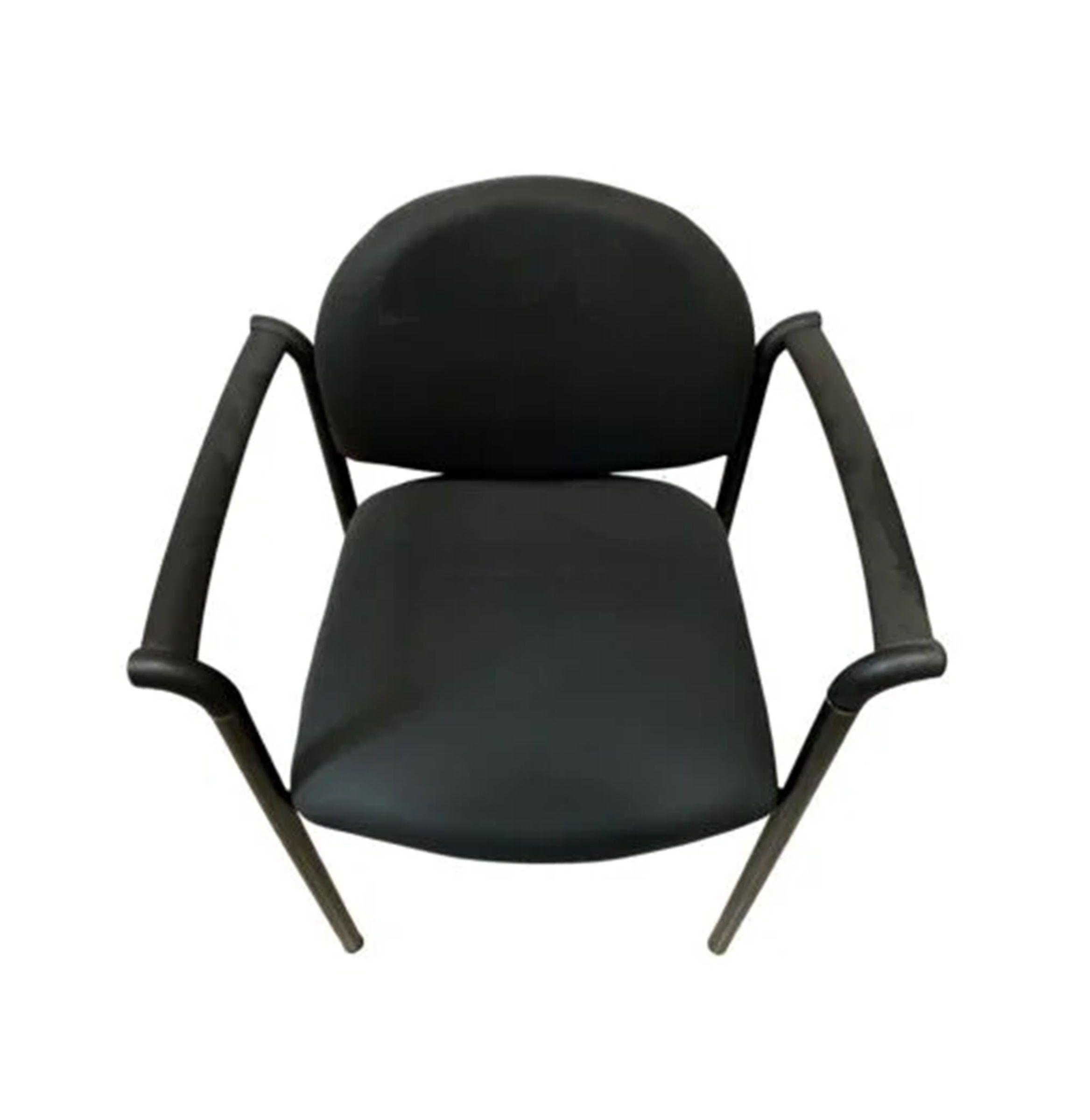 Silla Tapizada Eco Cuero Form Office-1