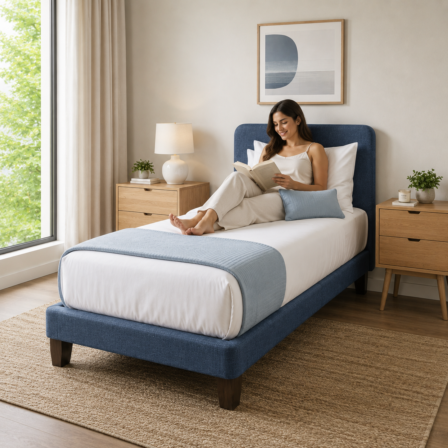 Base Cama Europea 1 Plaza 200 Cm Largo-4